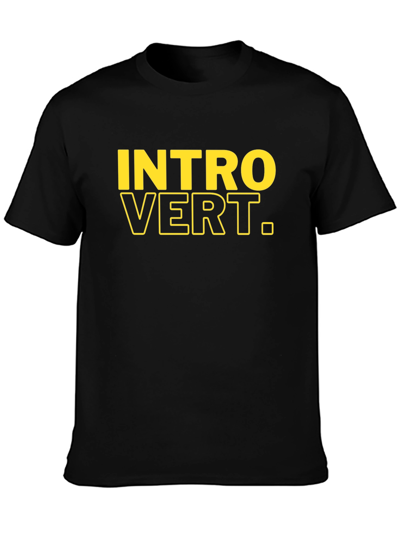 Introvert Graphic Tee - Bold Statement T-Shirt
