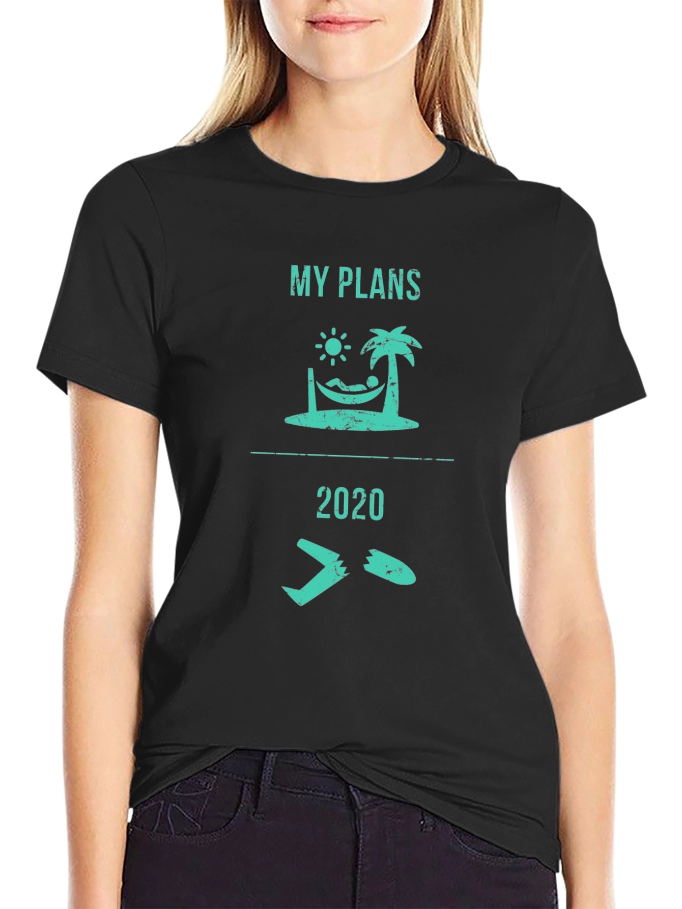 My Plans 2020 Graphic Tee - Funny Vacation T-Shirt