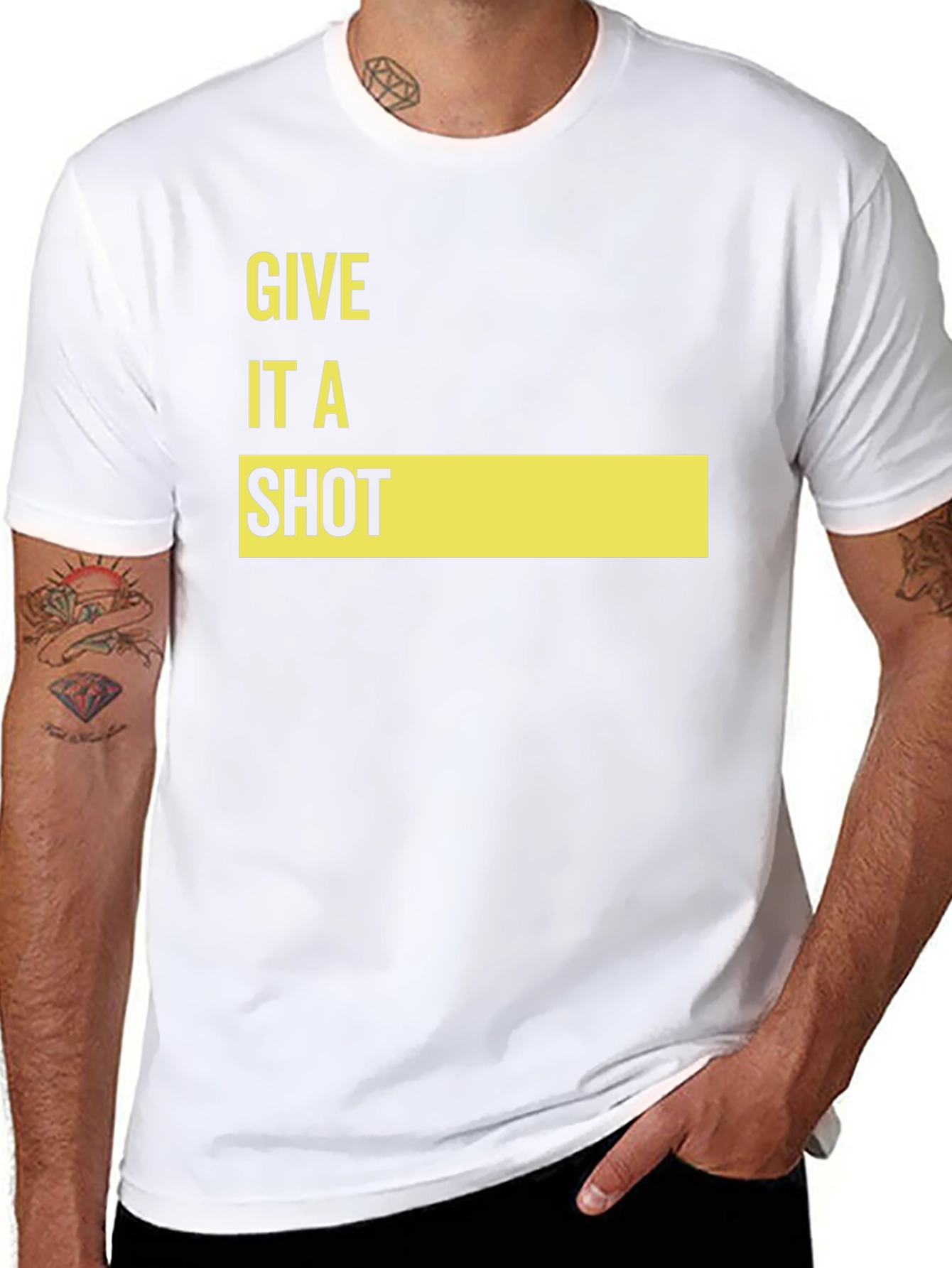 Give It A Shot Graphic Tee