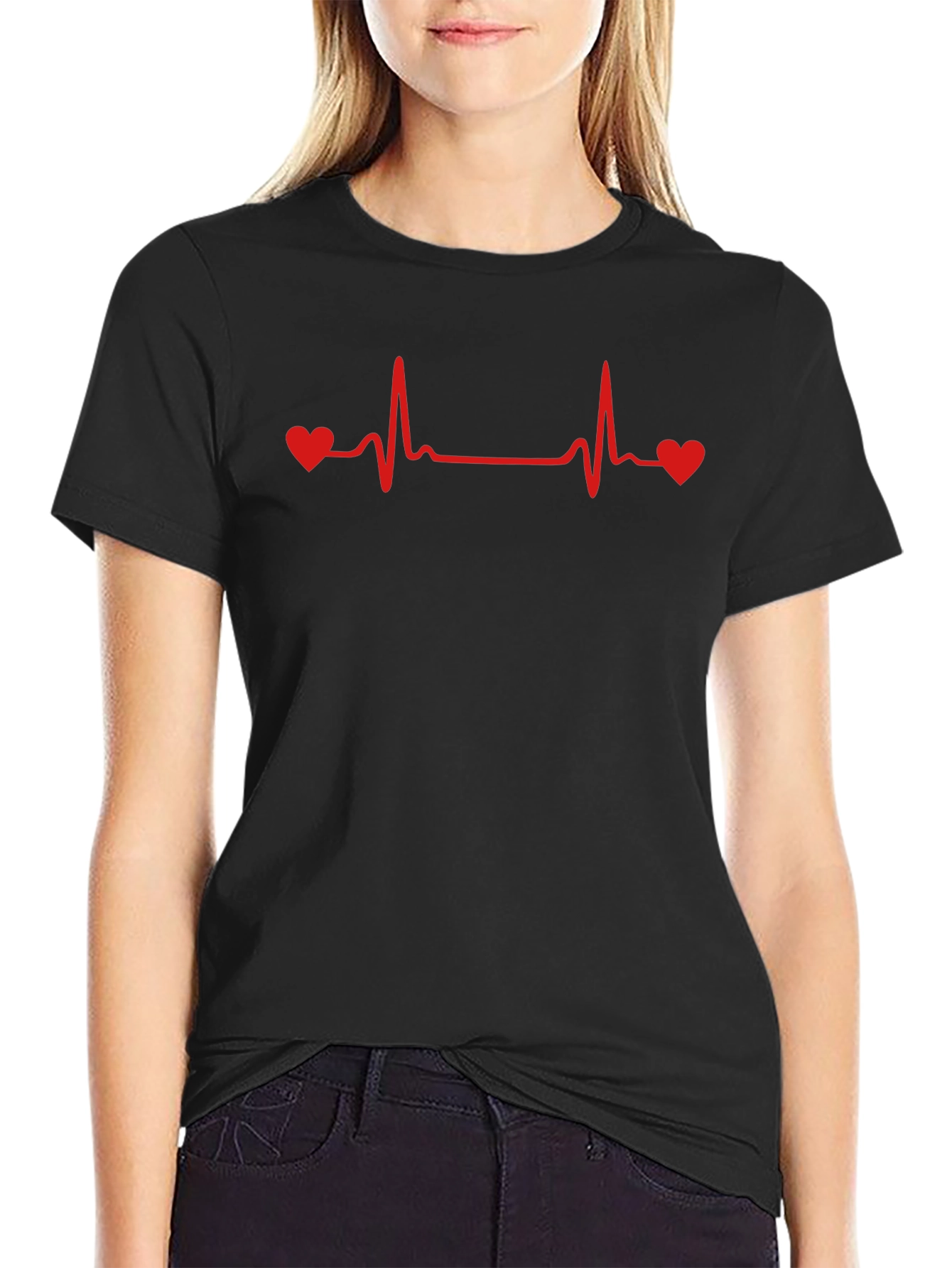 Heartbeat Graphic Tee - Love & Life