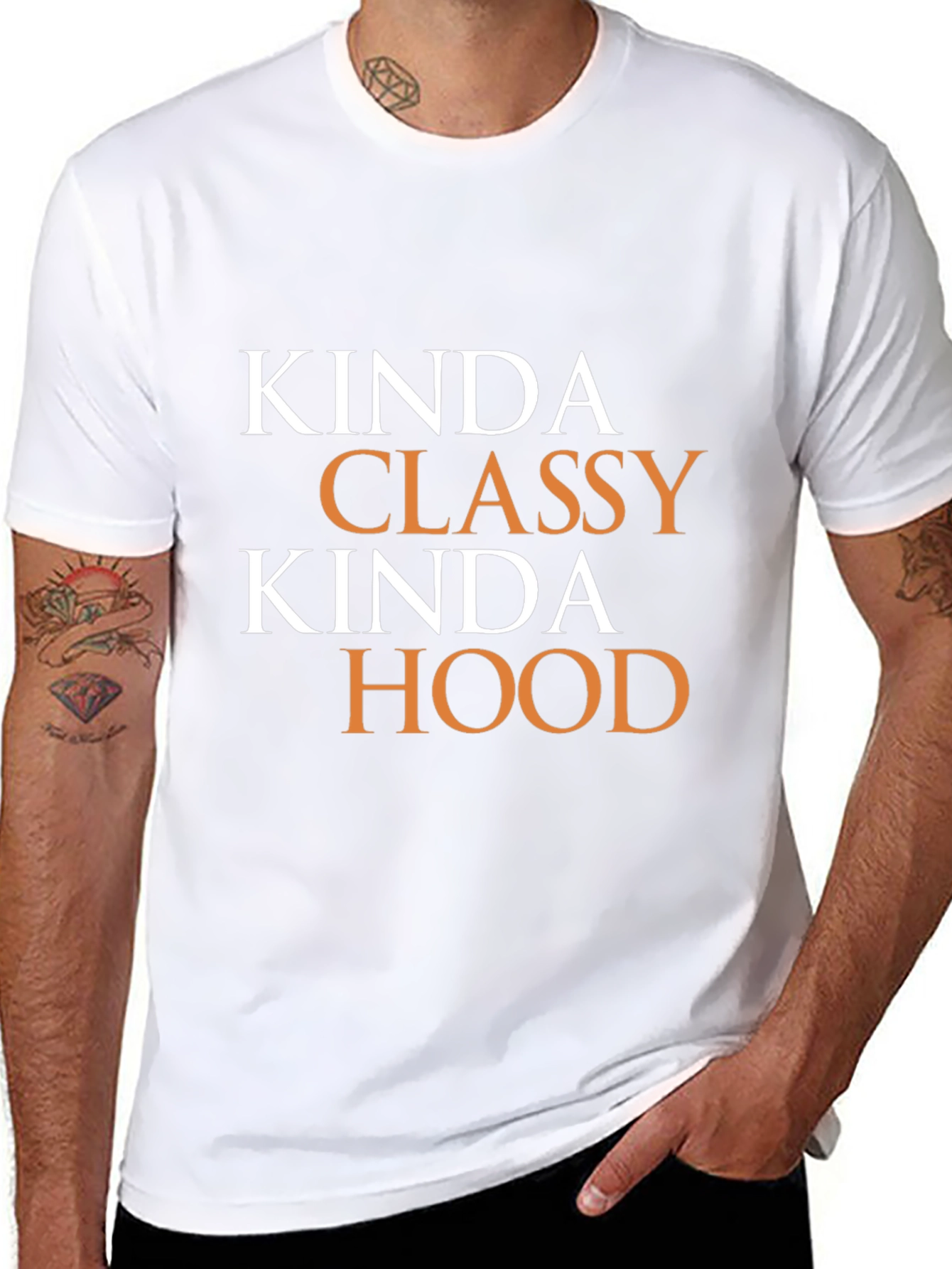 Kinda Classy Kinda Hood Graphic Tee