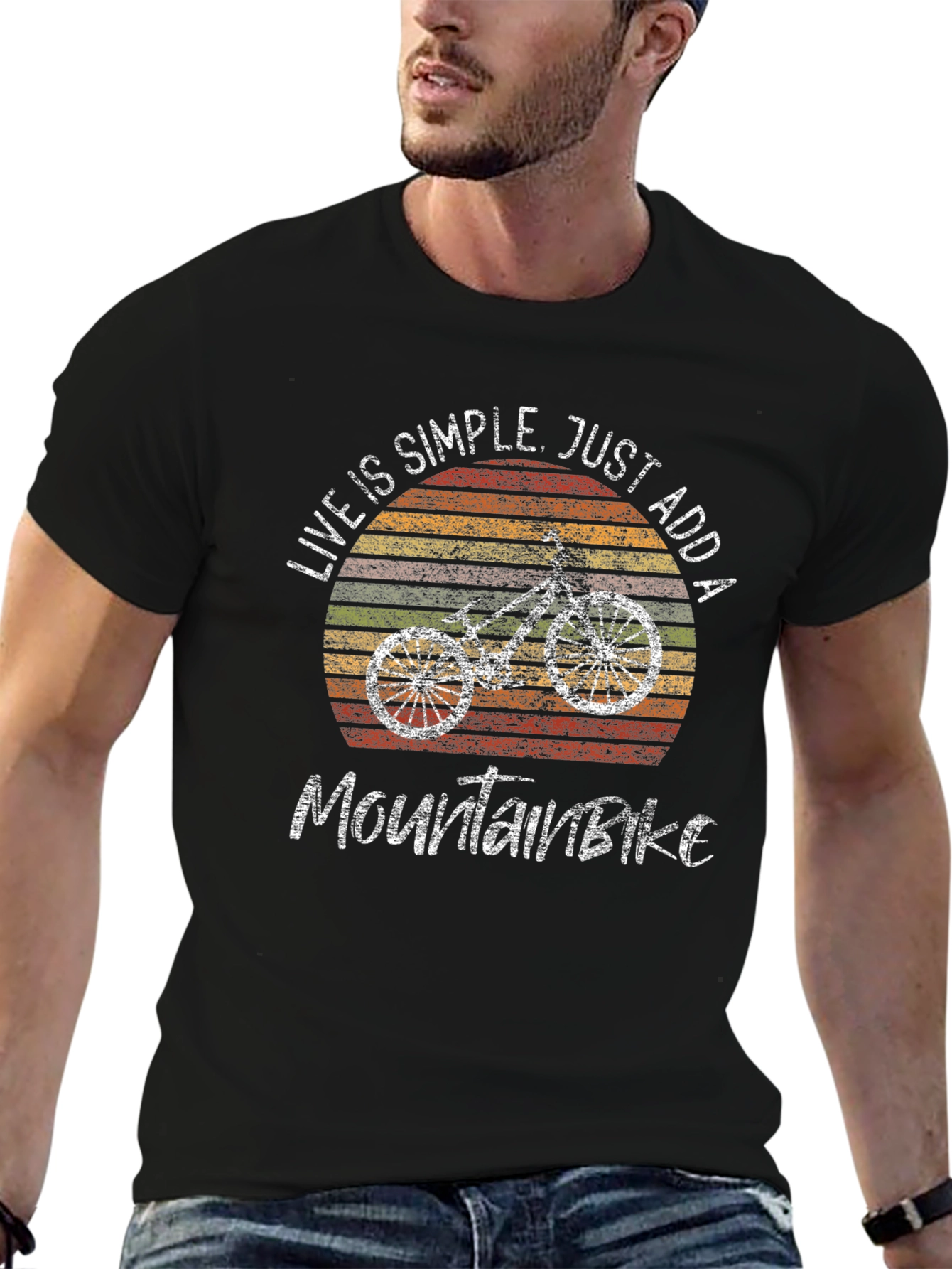 Mountain Bike Graphic T-Shirt