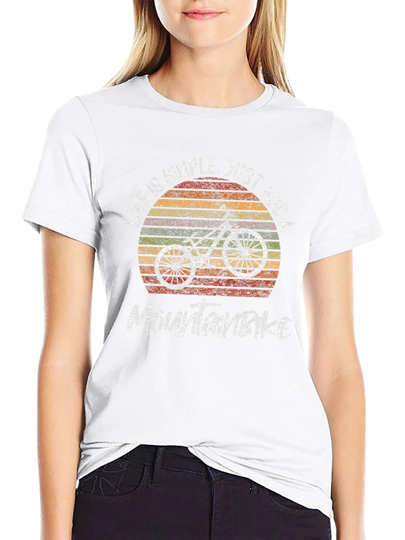 Mountain Bike Graphic T-Shirt