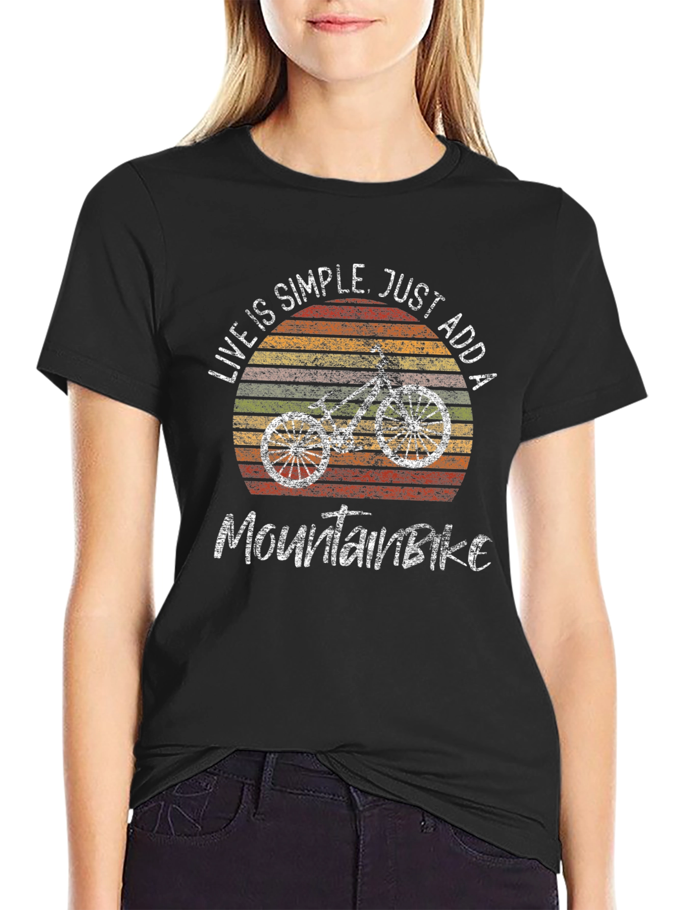 Mountain Bike Graphic T-Shirt