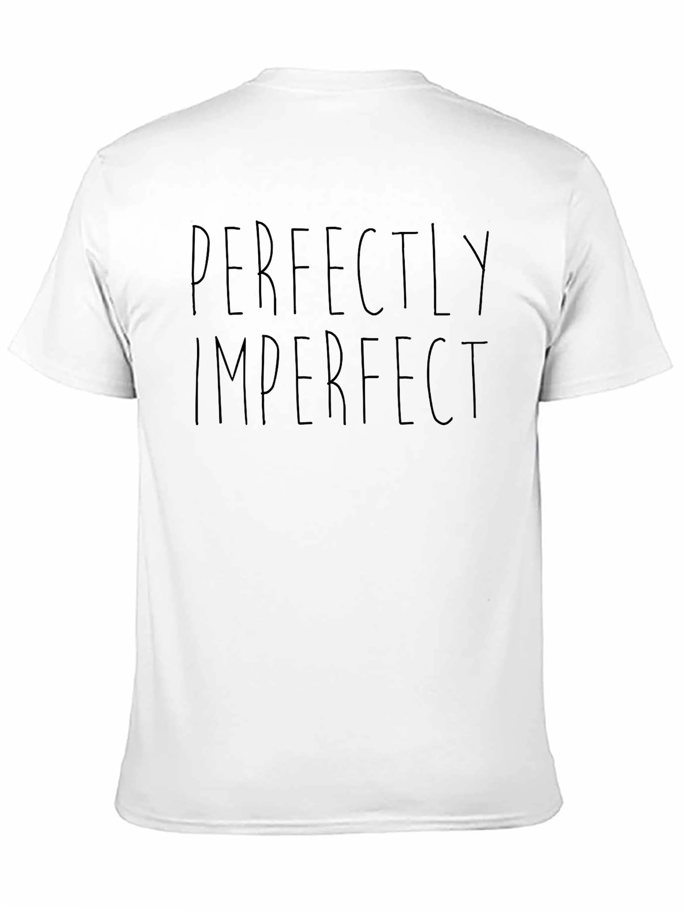 Perfectly Imperfect Black T-Shirt