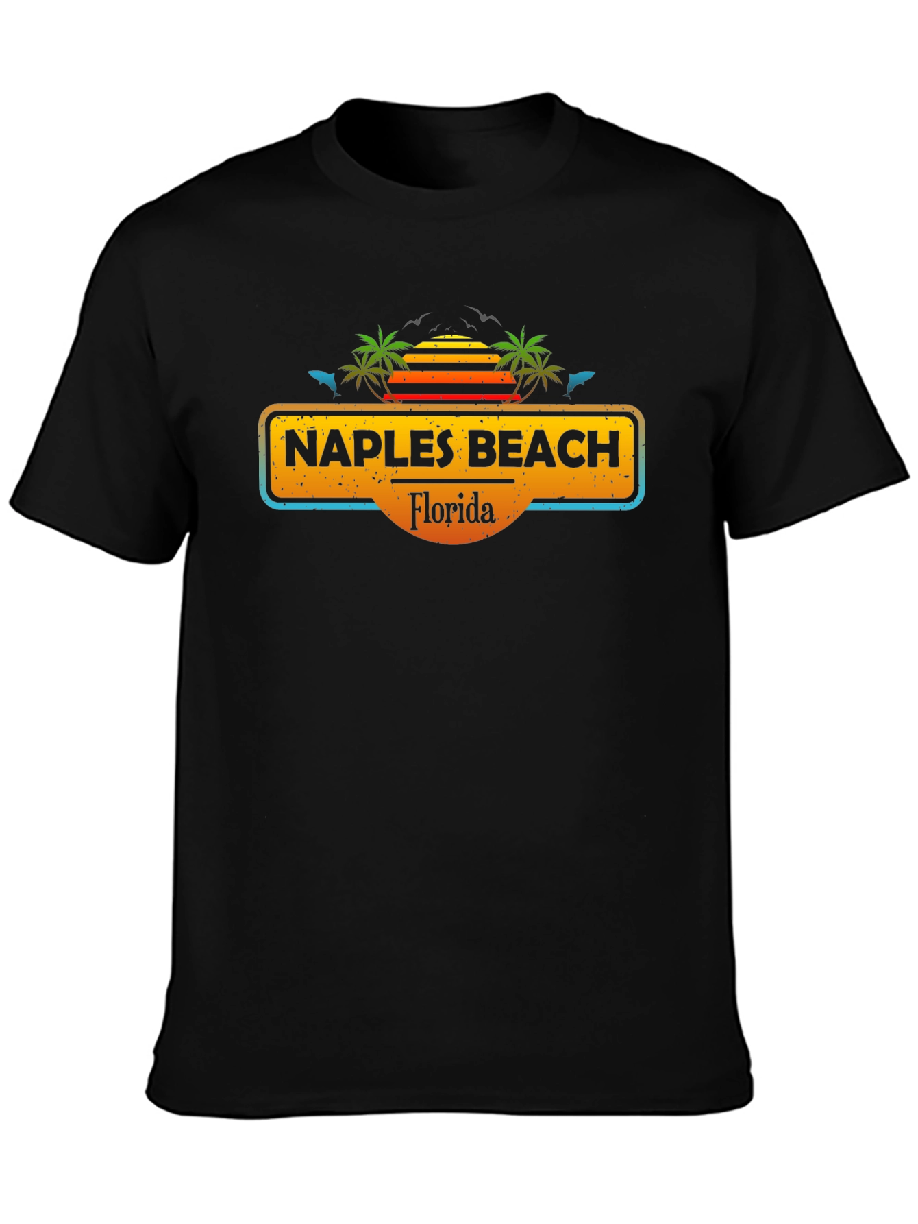 Naples Beach Florida Graphic T-Shirt