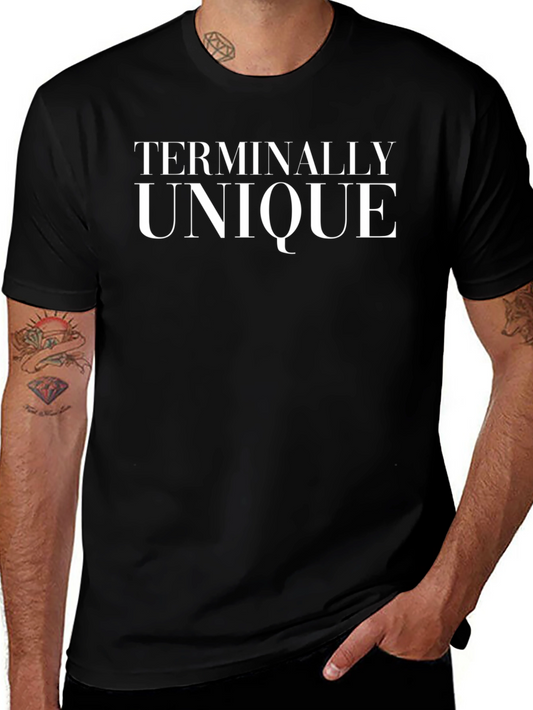 Terminally Unique Graphic Tee - Mens Black T-Shirt
