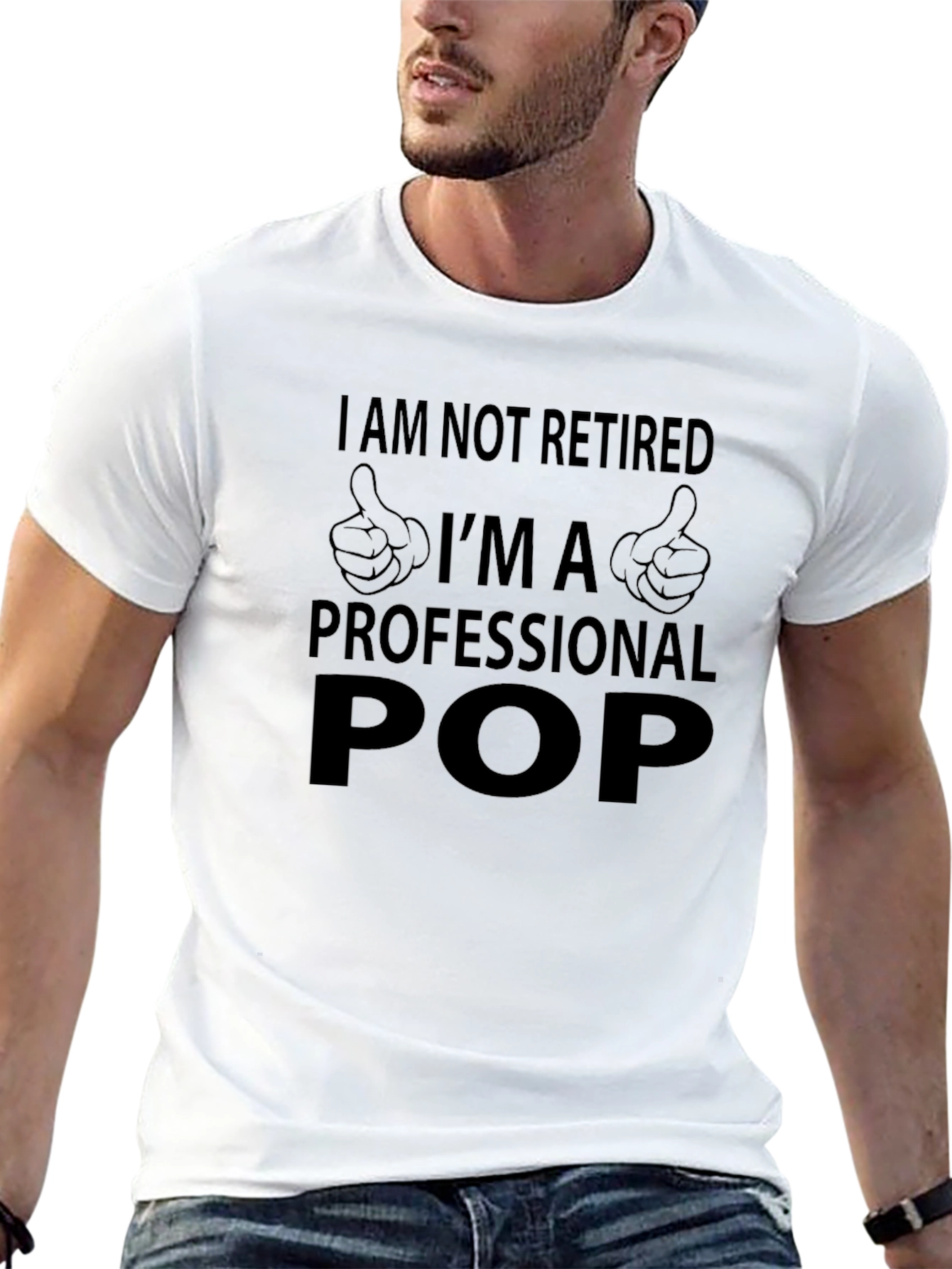 Professional Pop T-Shirt - Funny Grandpa Gift