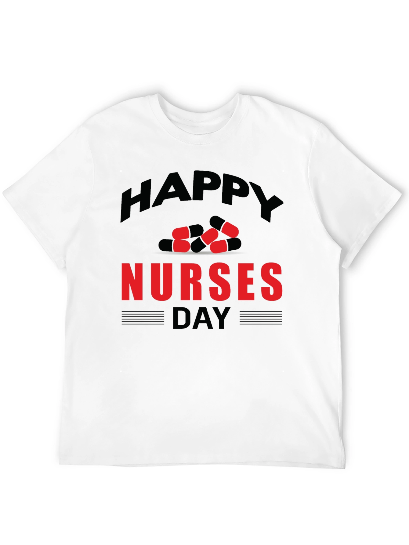 Happy Nurses Day T-Shirt - Pill Graphic Design