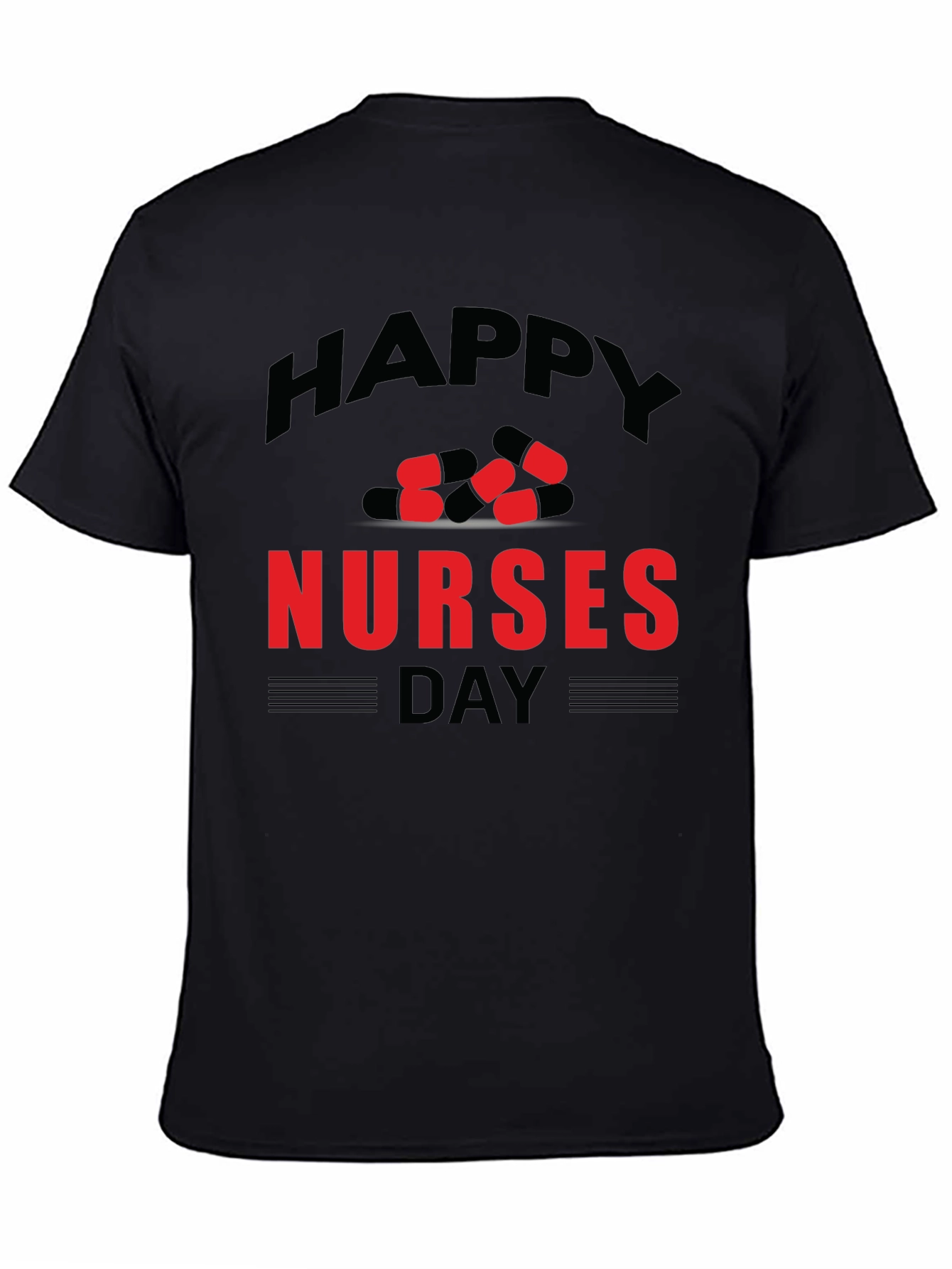 Happy Nurses Day T-Shirt - Pill Graphic Design