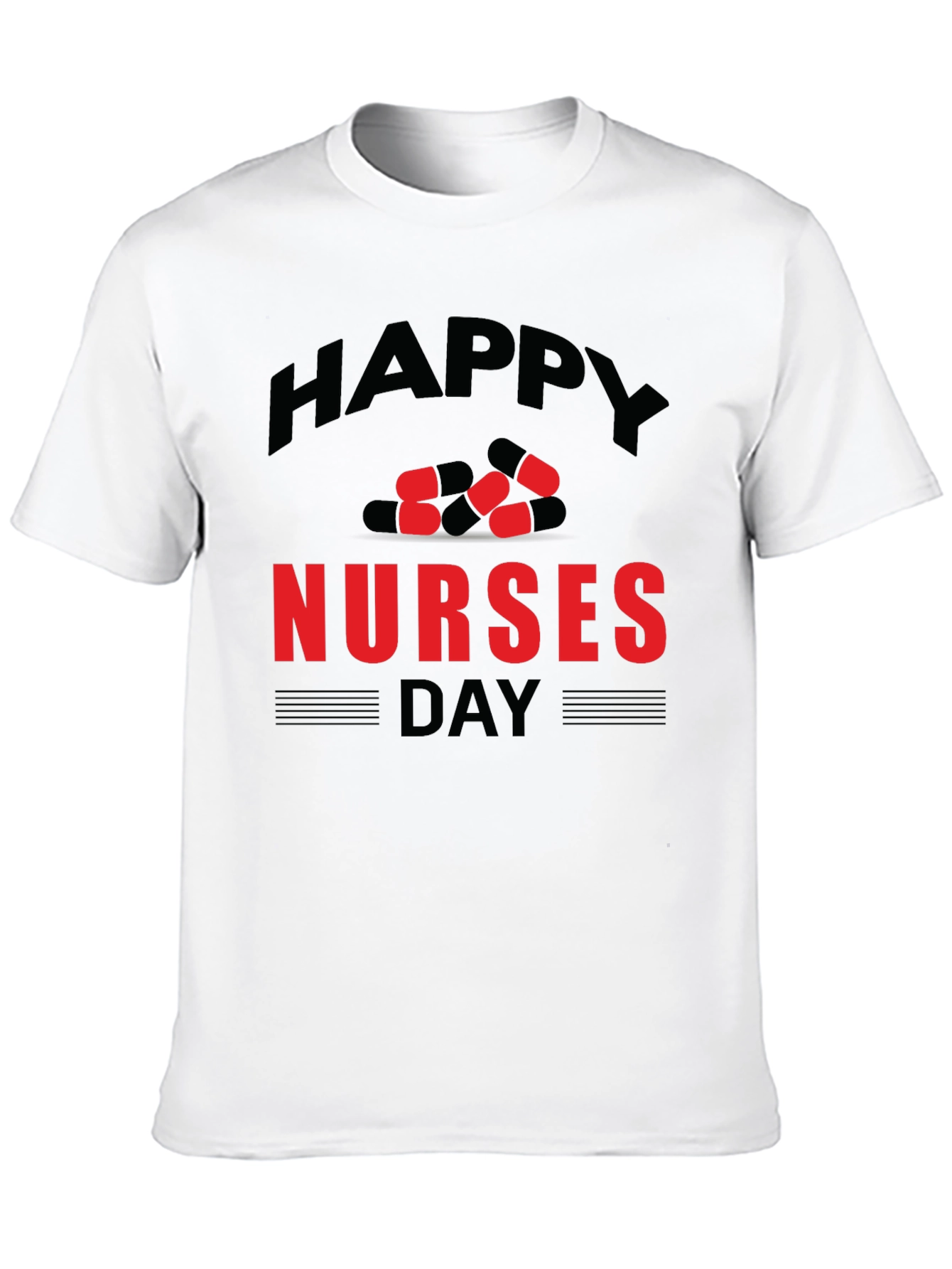 Happy Nurses Day T-Shirt - Pill Graphic Design