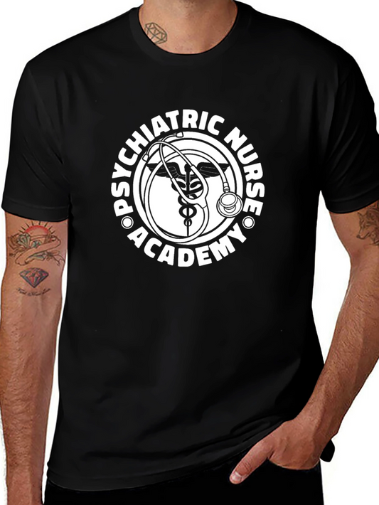 Psychiatric Nurse Academy Black T-Shirt