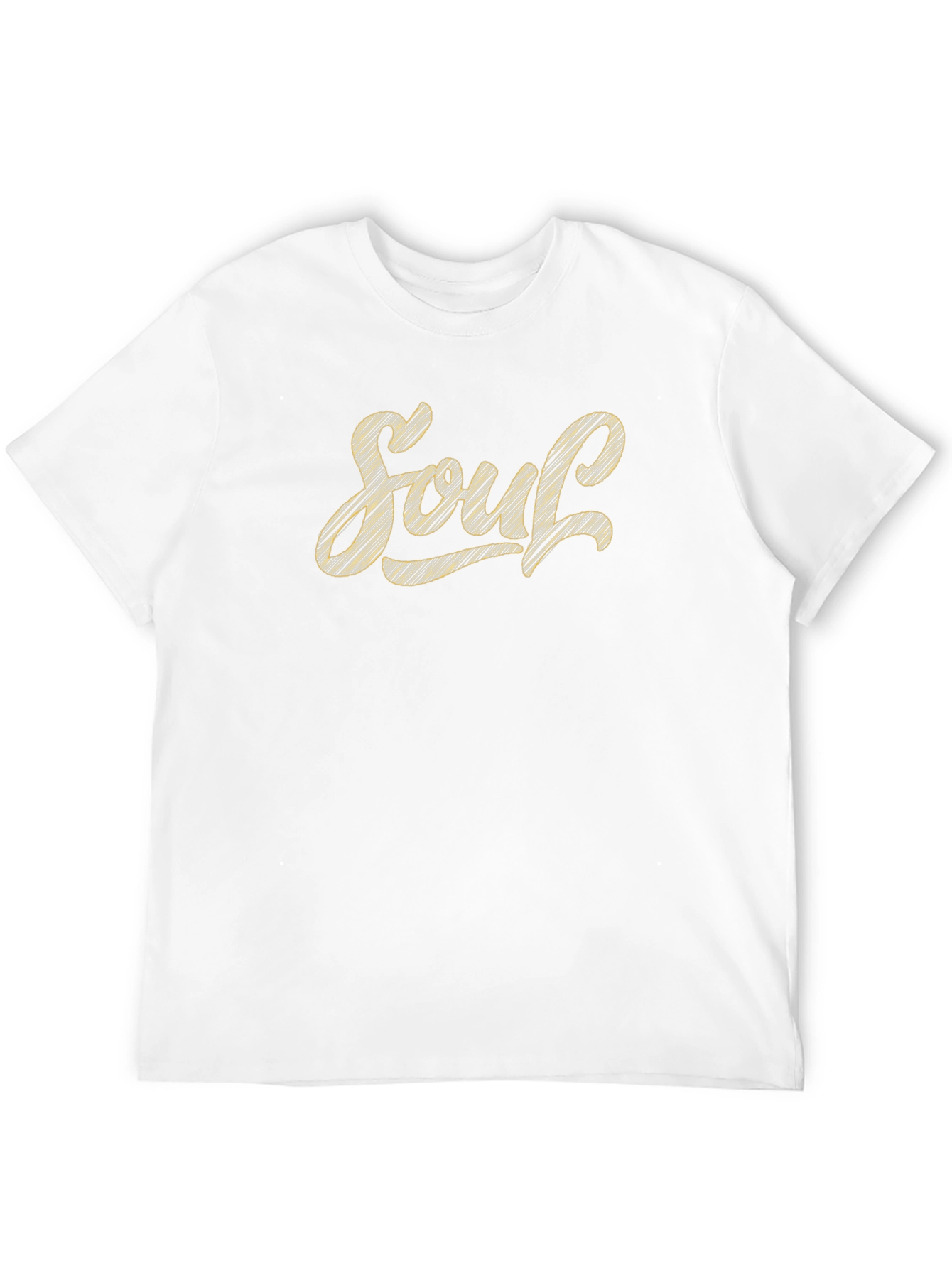 Soul Script Graphic Tee - Stylish Black T-Shirt