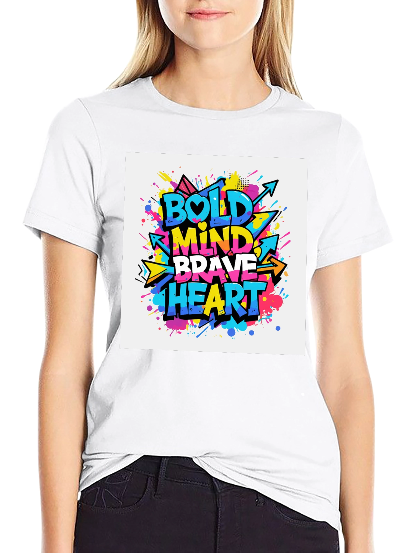 Bold Mind Brave Heart Graphic Tee