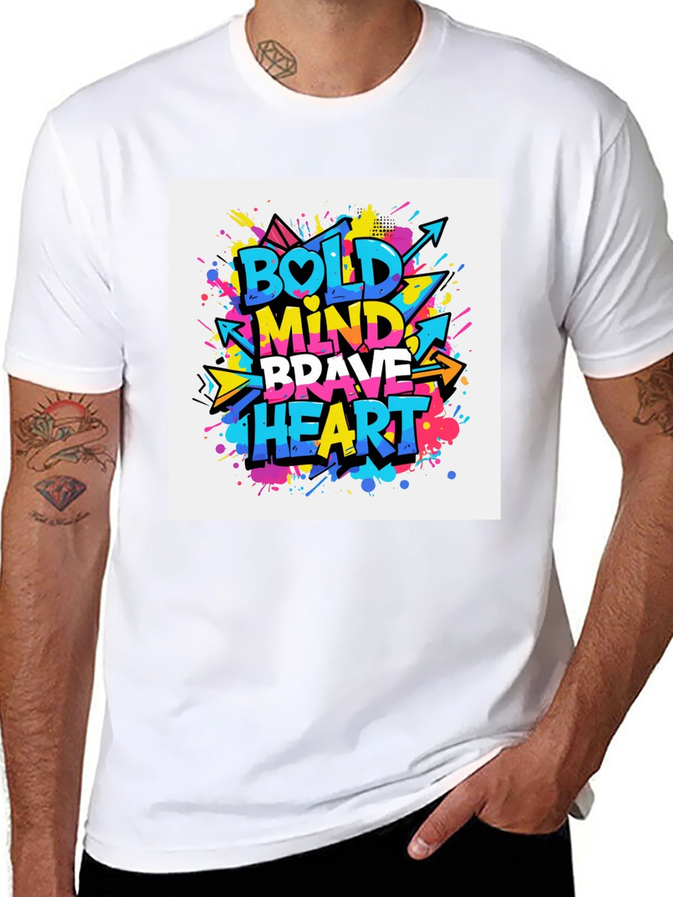 Bold Mind Brave Heart Graphic Tee