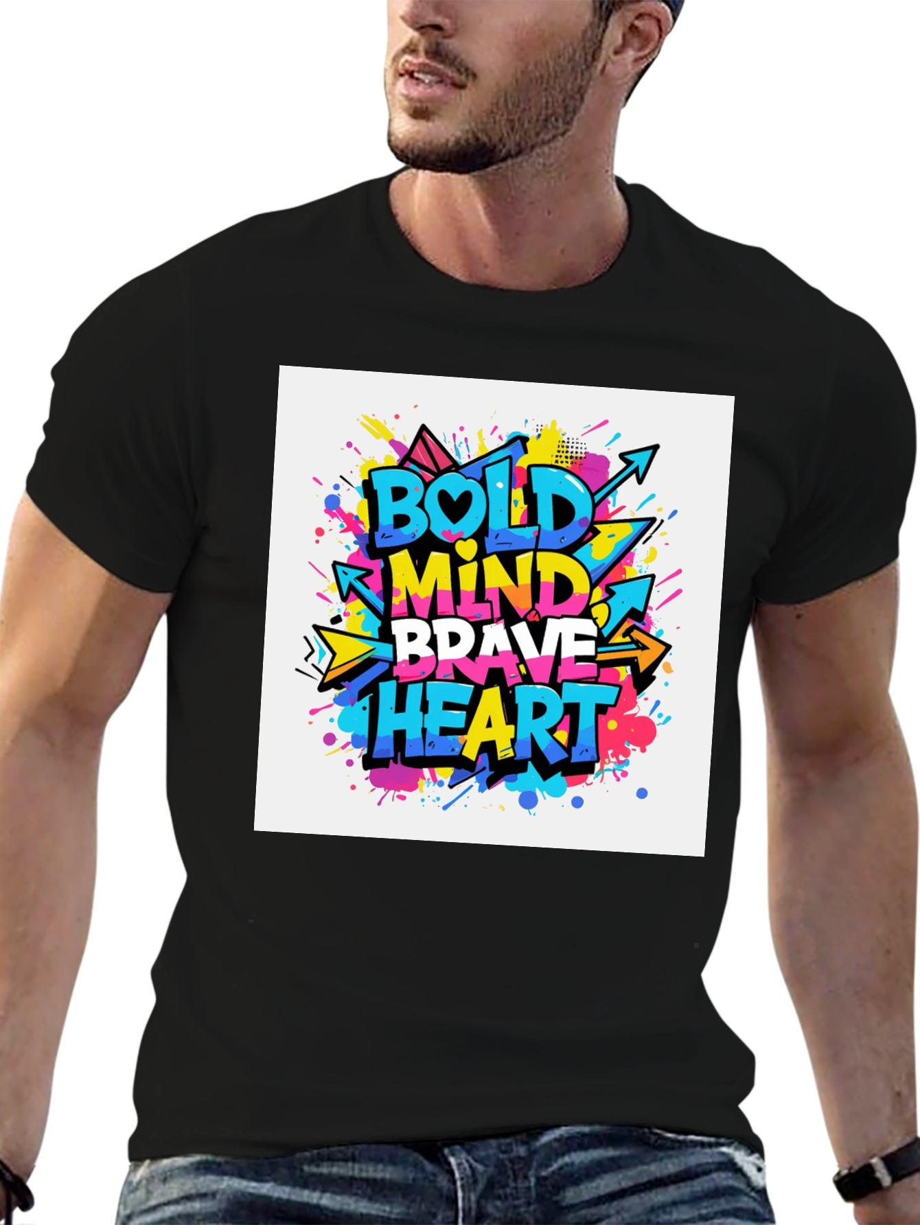 Bold Mind Brave Heart Graphic Tee