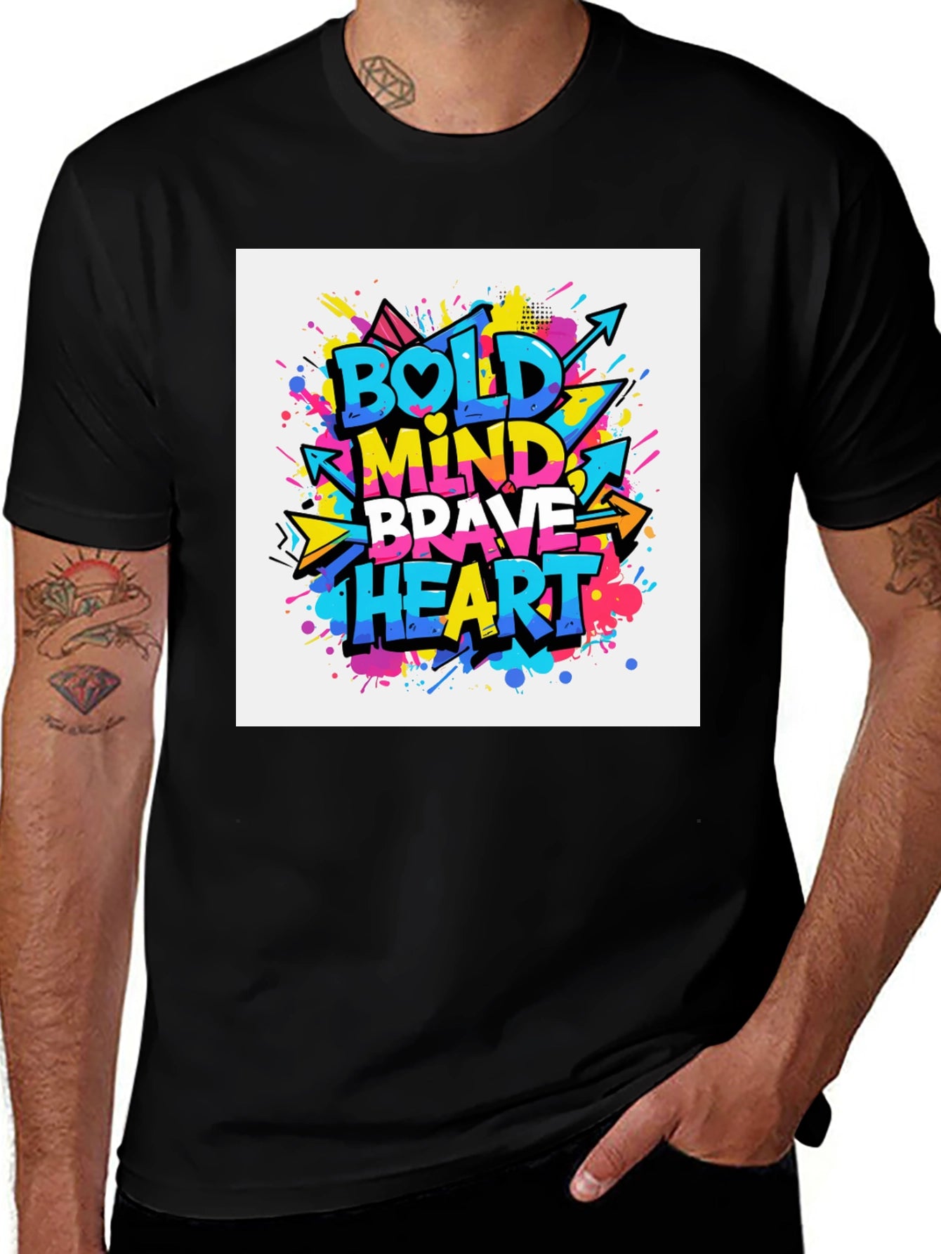 Bold Mind Brave Heart Graphic Tee