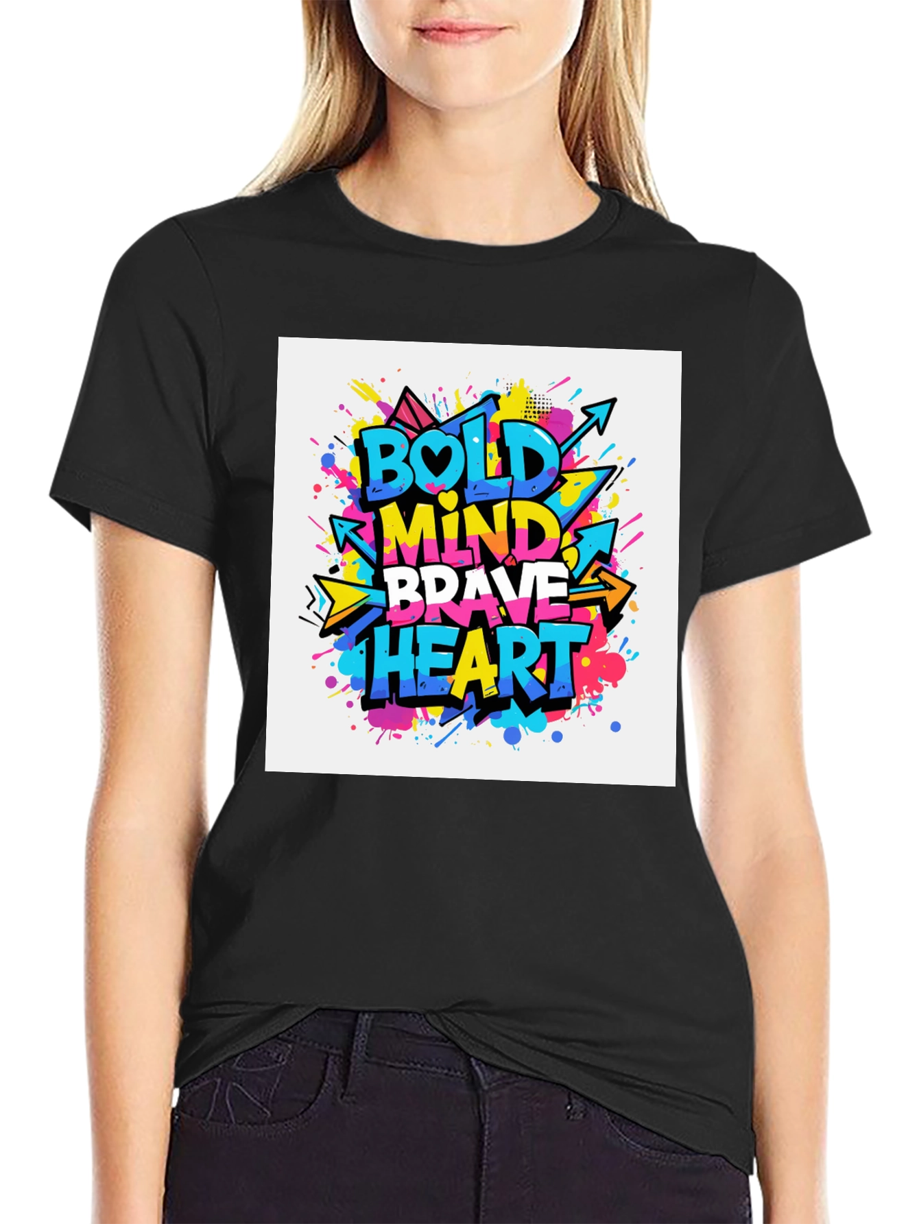 Bold Mind Brave Heart Graphic Tee
