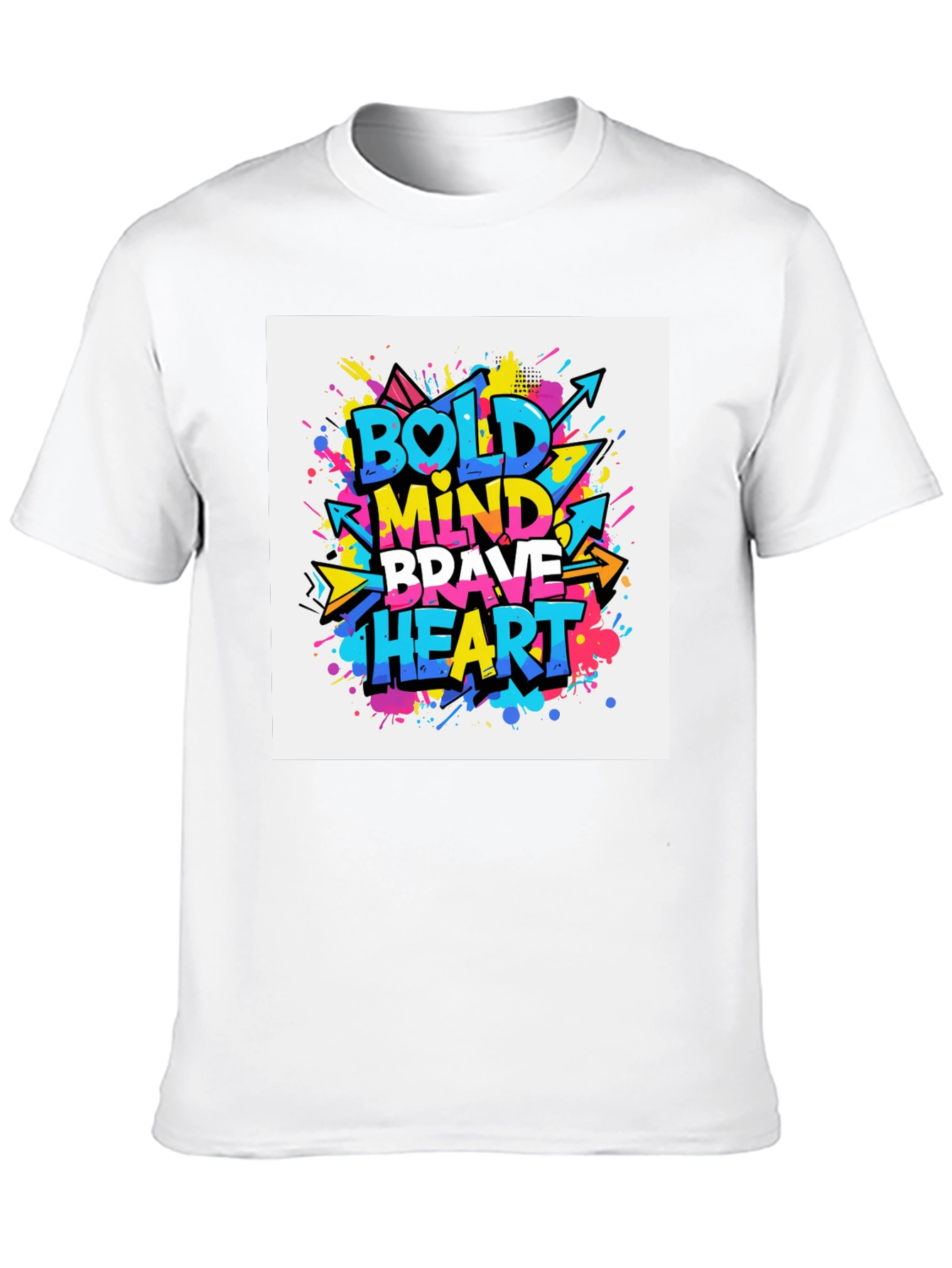 Bold Mind Brave Heart Graphic Tee