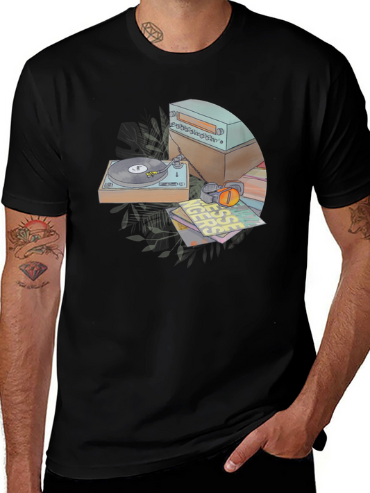 Retro Music T-Shirt - Vintage Style Graphic Tee