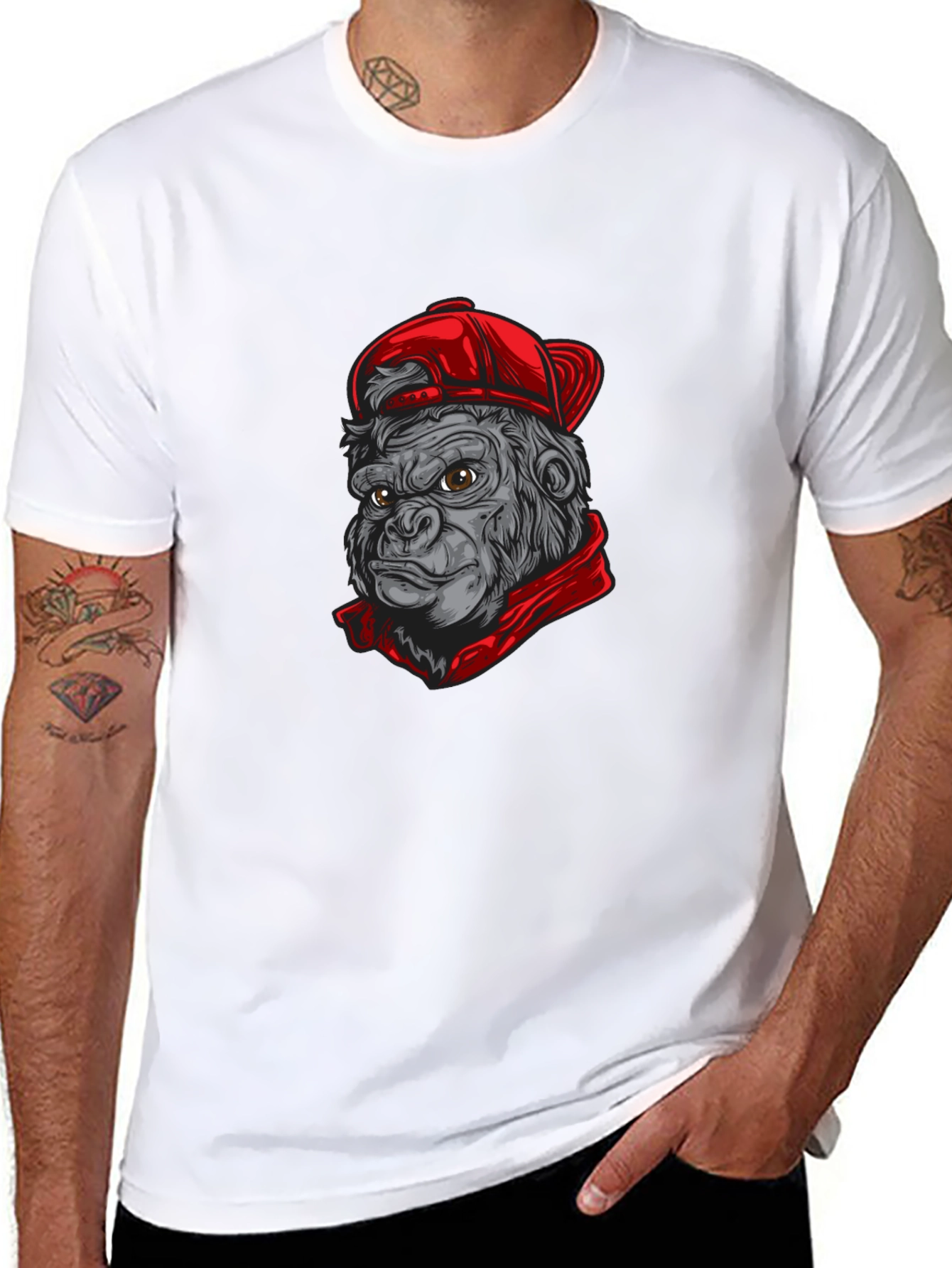 Cool Gorilla Graphic Tee - Urban Style