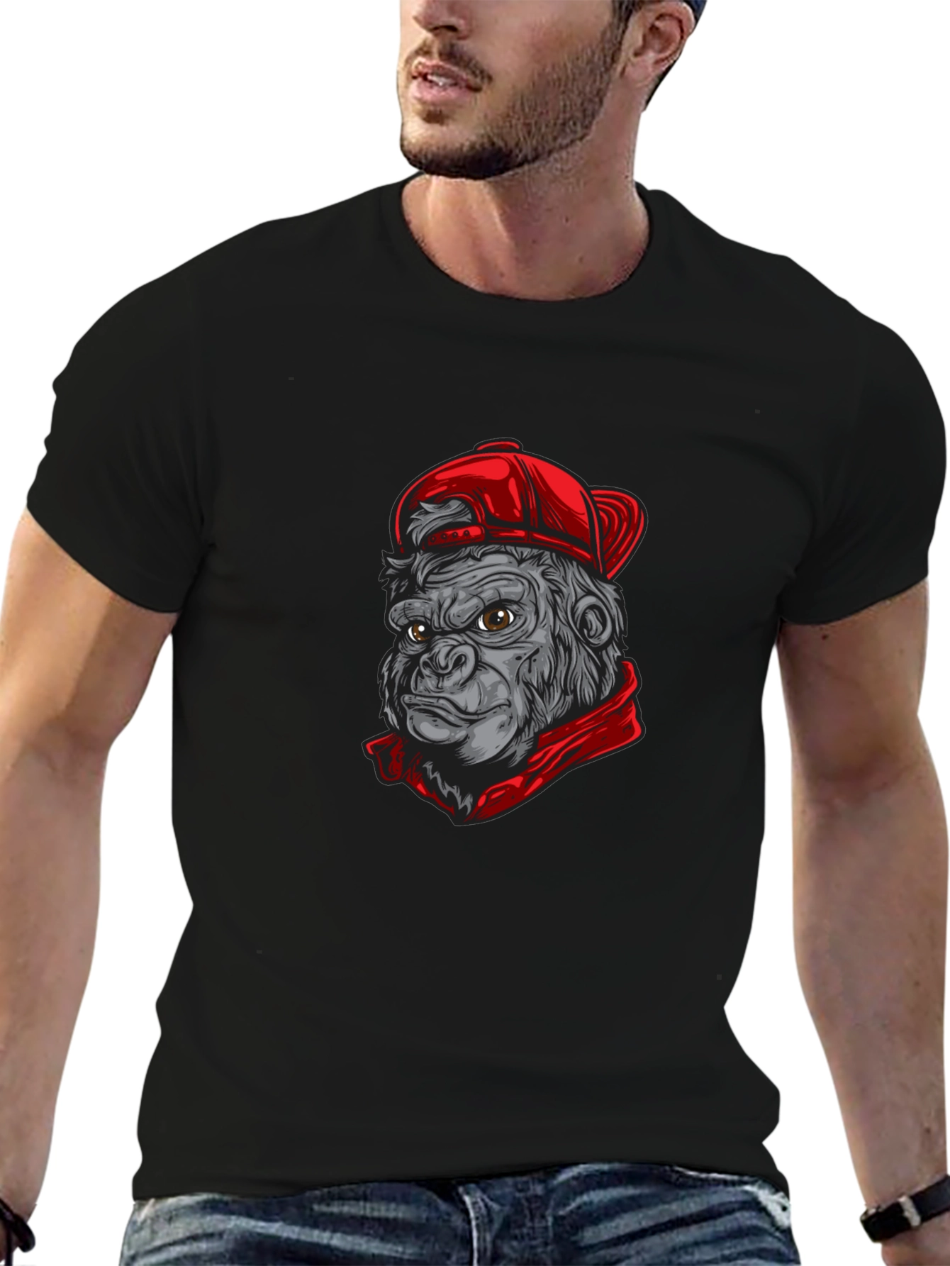 Cool Gorilla Graphic Tee - Urban Style