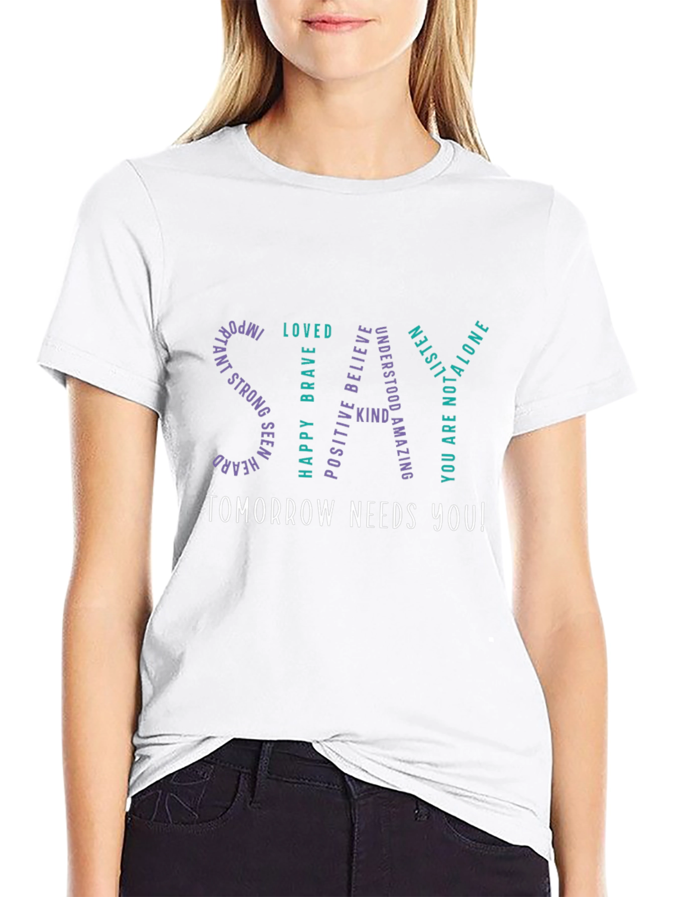 Inspirational STAY Strong Graphic Tee
