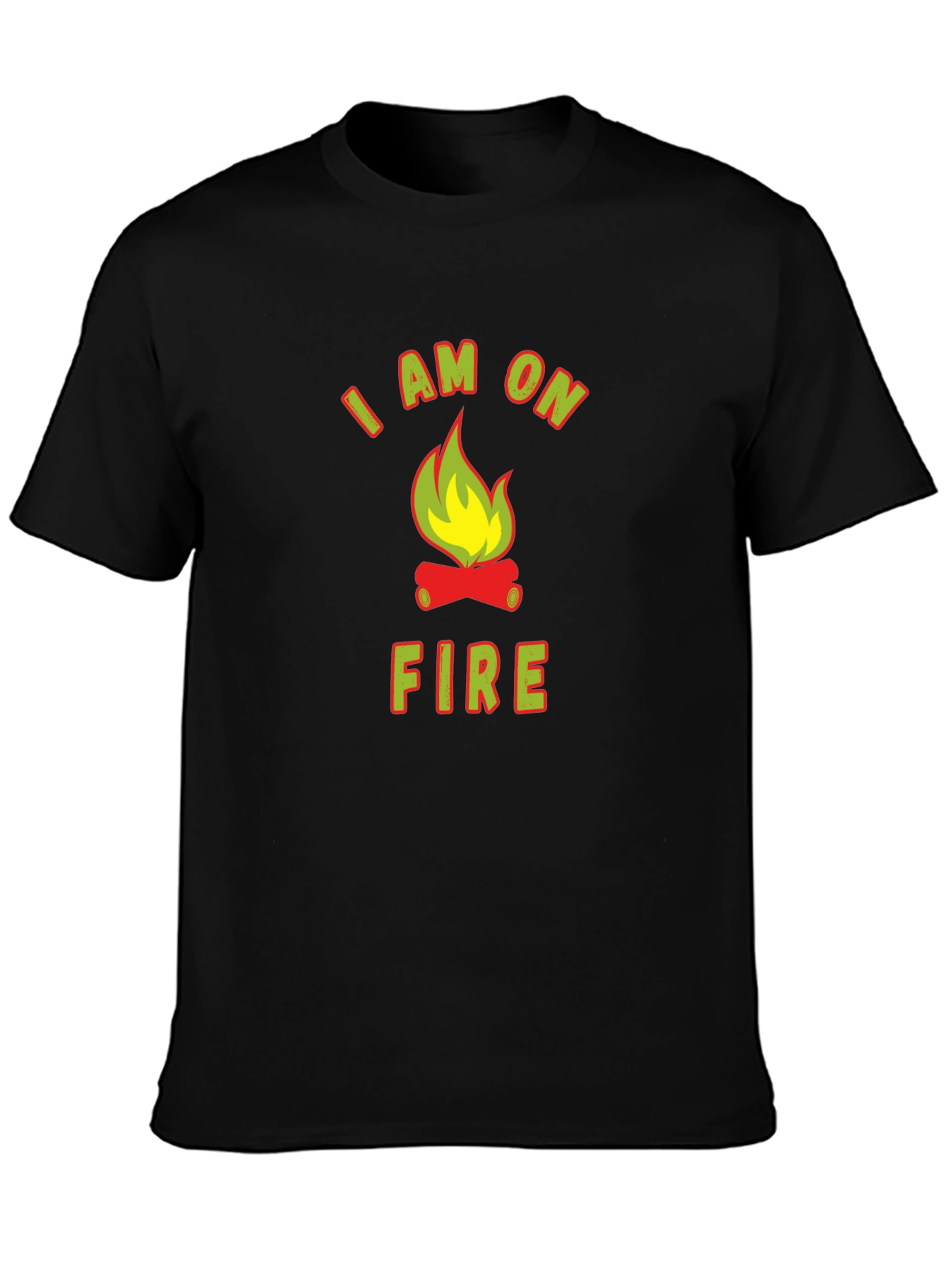 I Am On Fire Graphic Tee