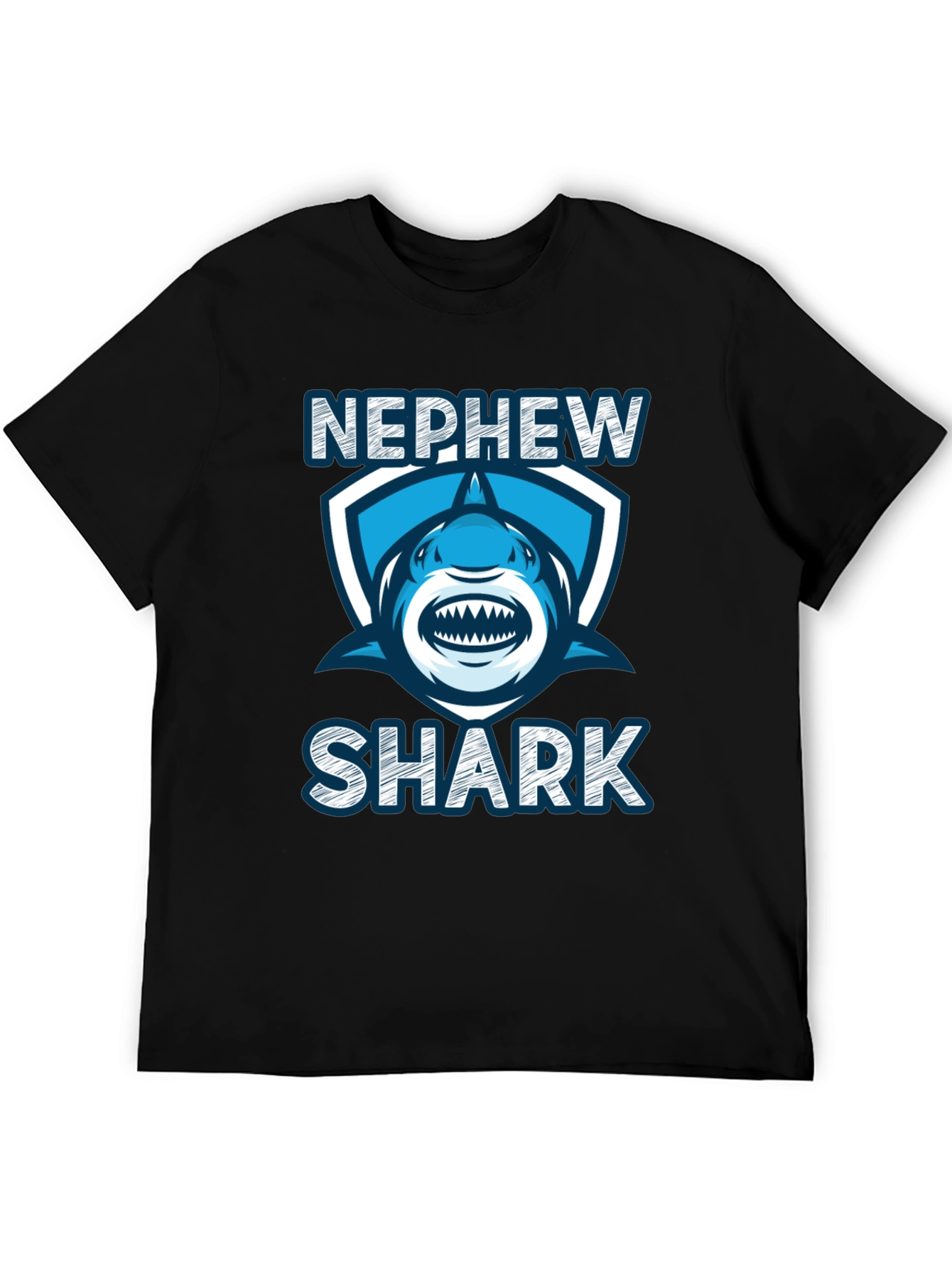 Nephew Shark T-Shirt - Cute Family Matching Tee