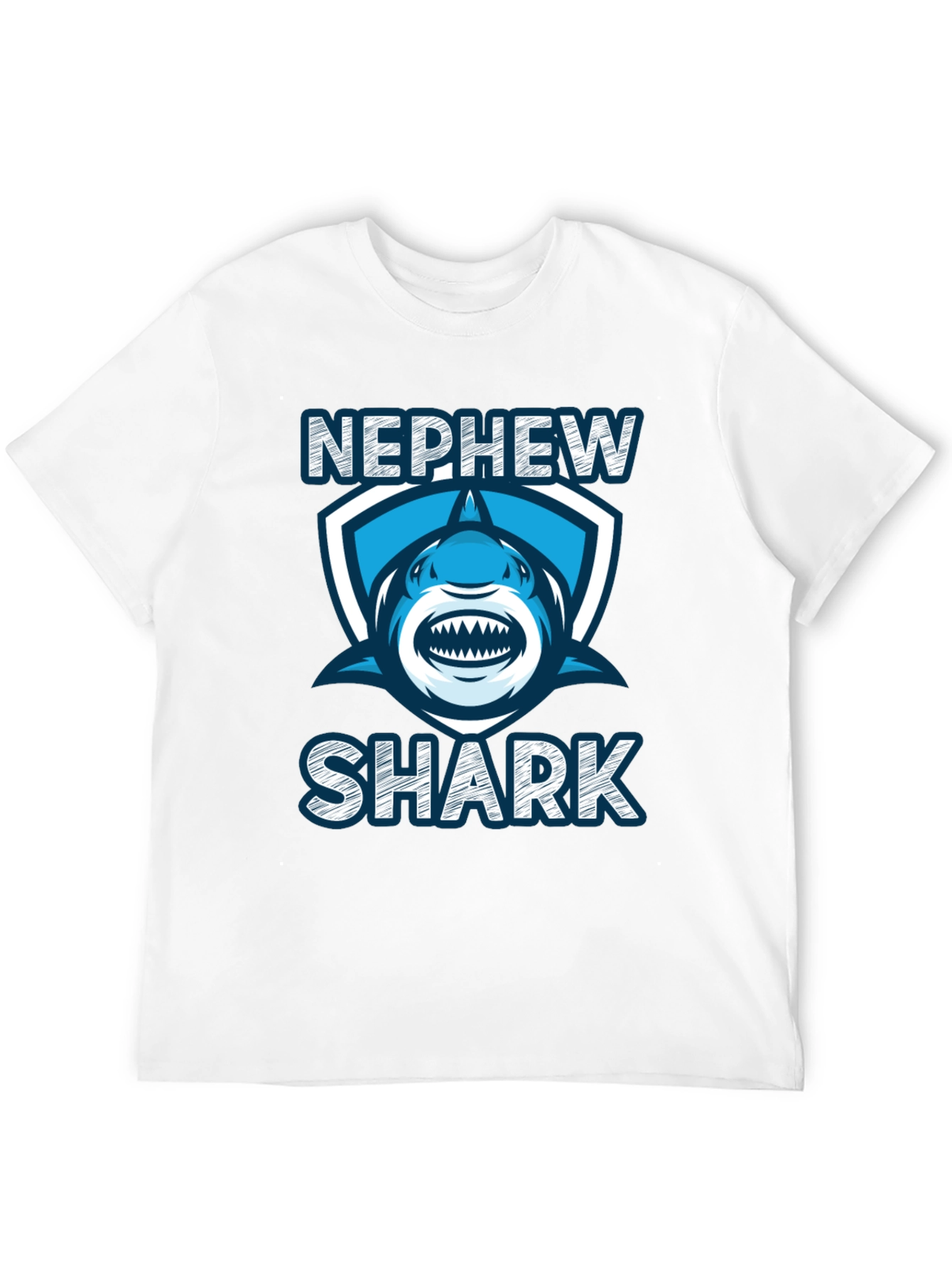 Nephew Shark T-Shirt - Cute Family Matching Tee