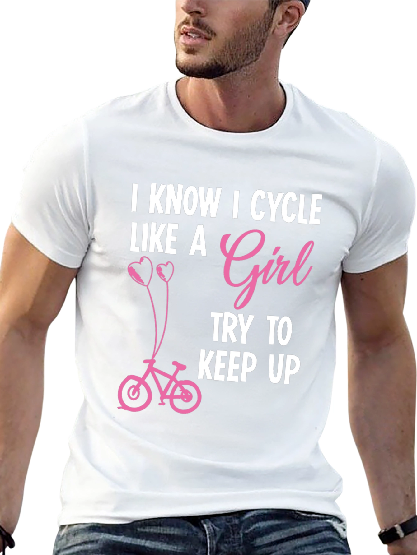 I Know I Cycle Like A Girl T-Shirt