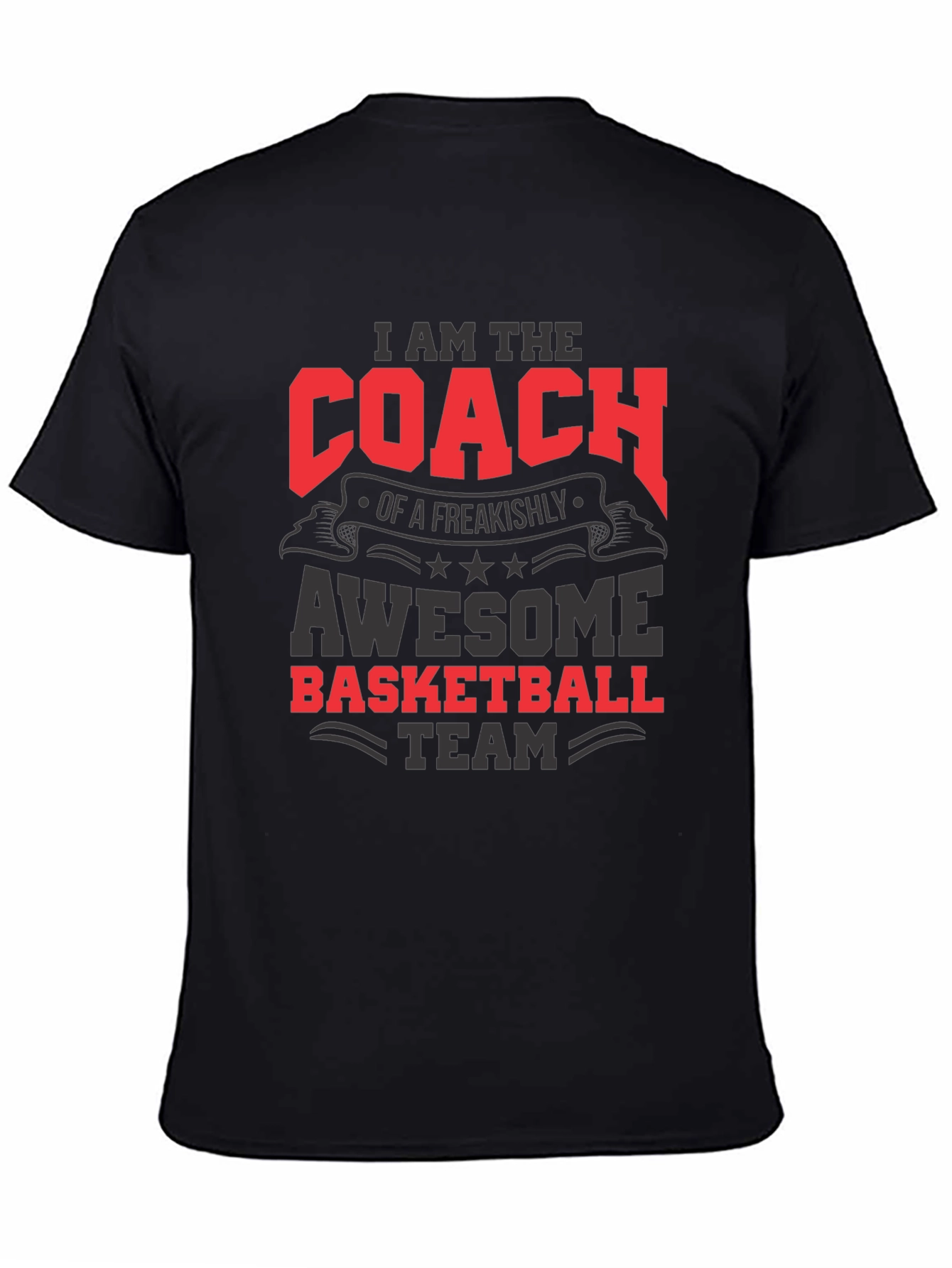 Awesome Basketball Coach T-Shirt - Sporty & Stylish