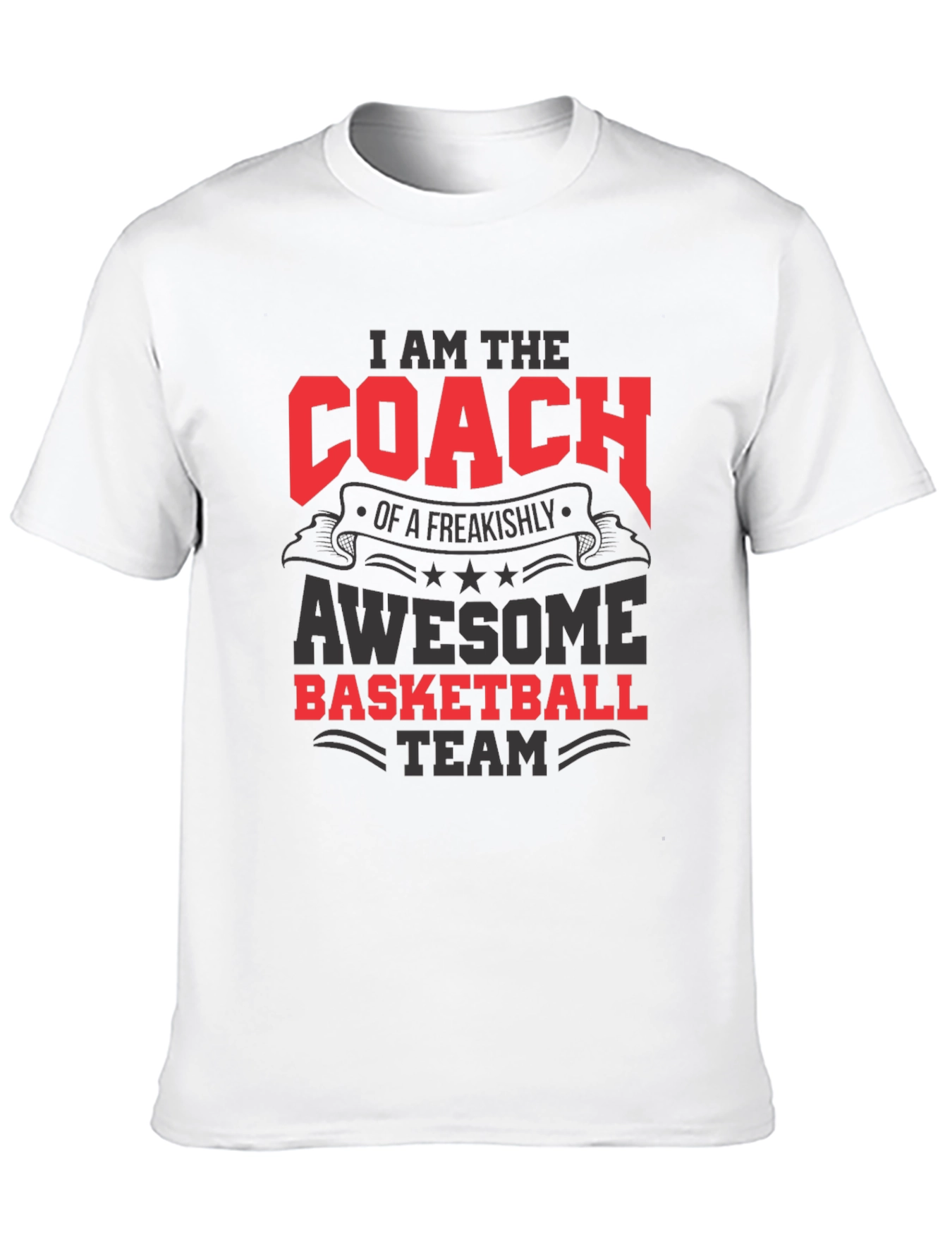 Awesome Basketball Coach T-Shirt - Sporty & Stylish