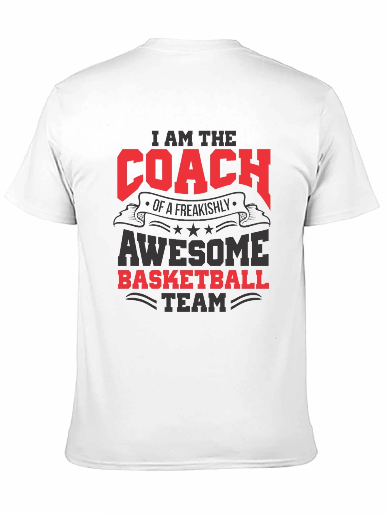 Awesome Basketball Coach T-Shirt - Sporty & Stylish
