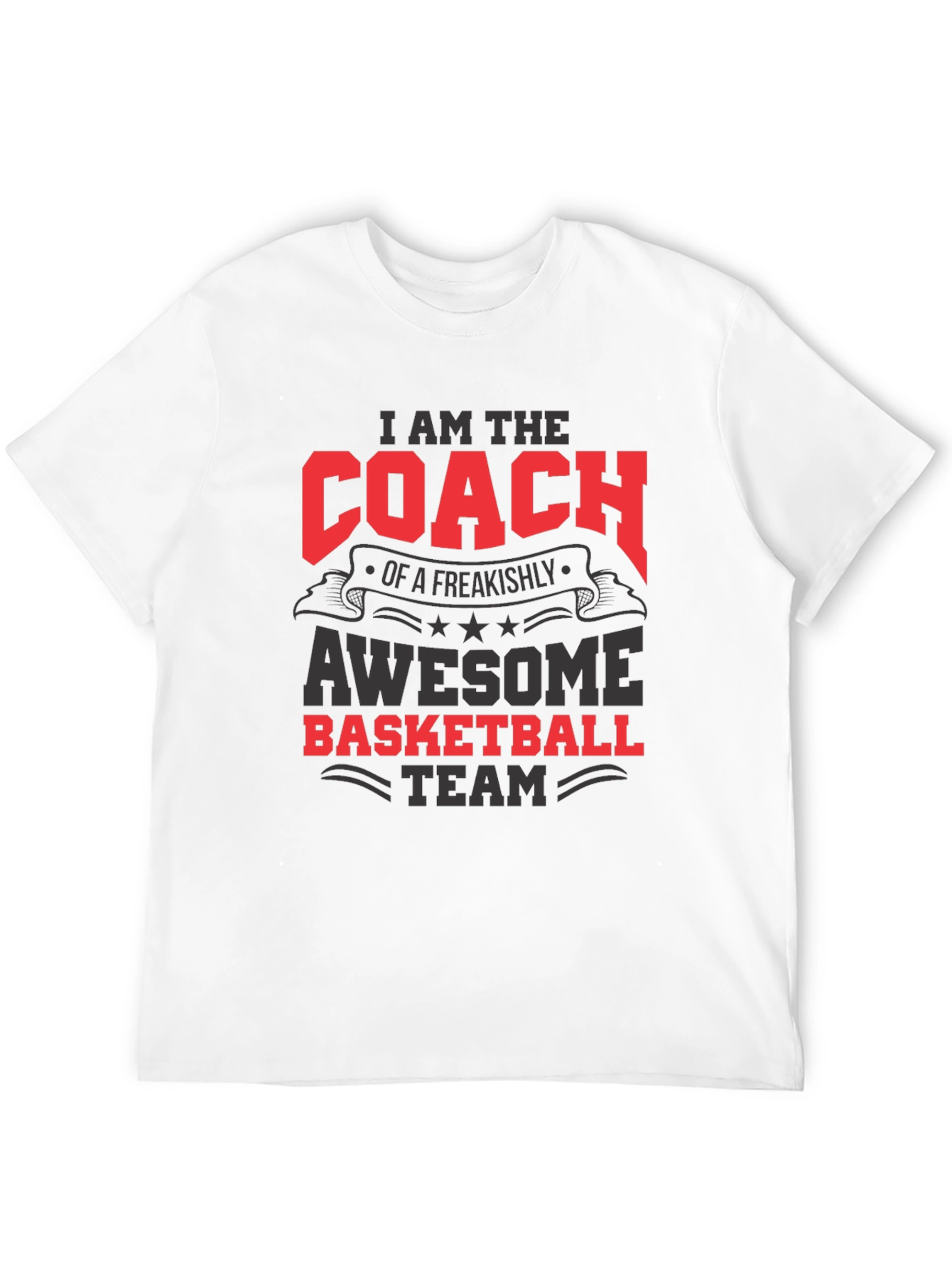 Awesome Basketball Coach T-Shirt - Sporty & Stylish