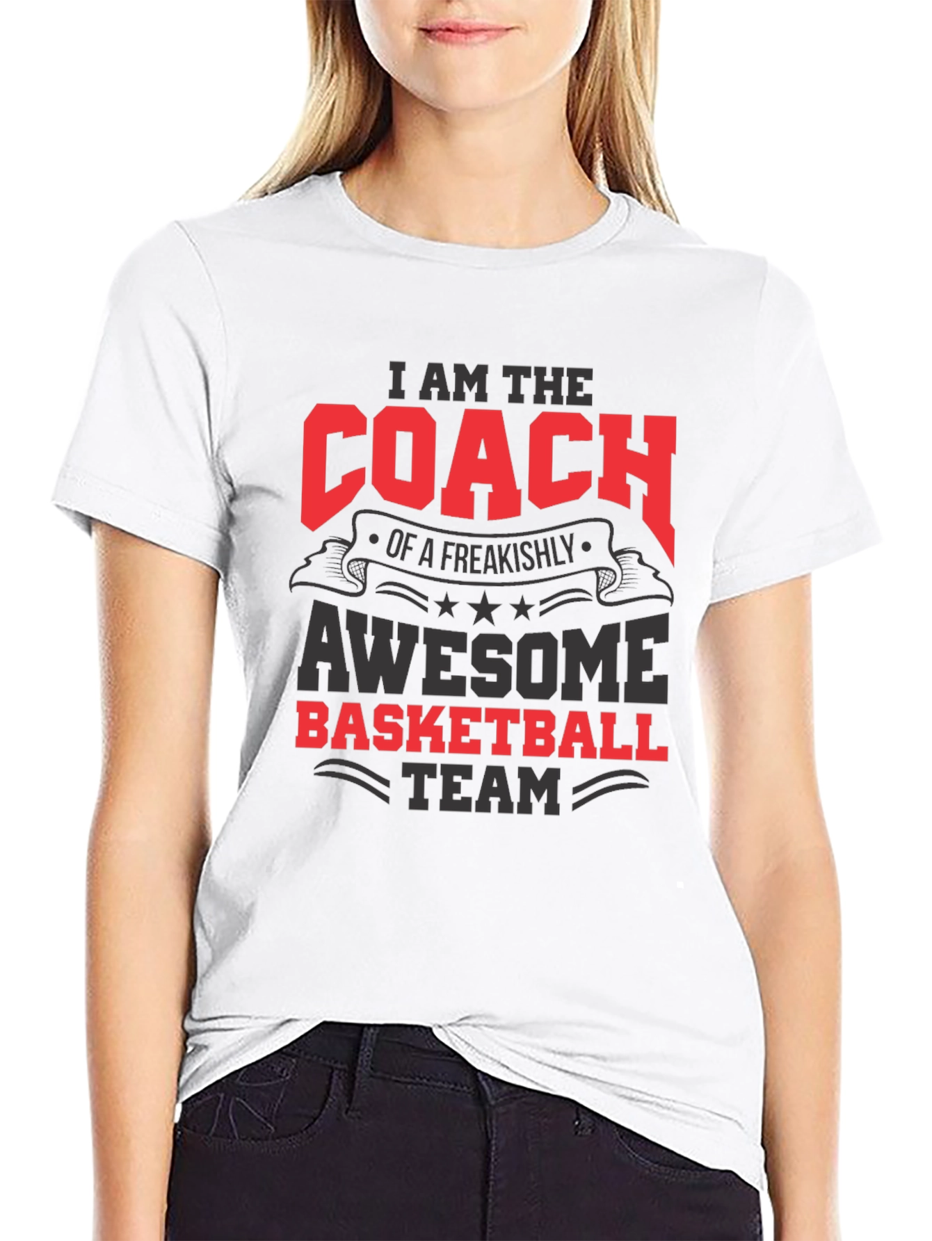 Awesome Basketball Coach T-Shirt - Sporty & Stylish