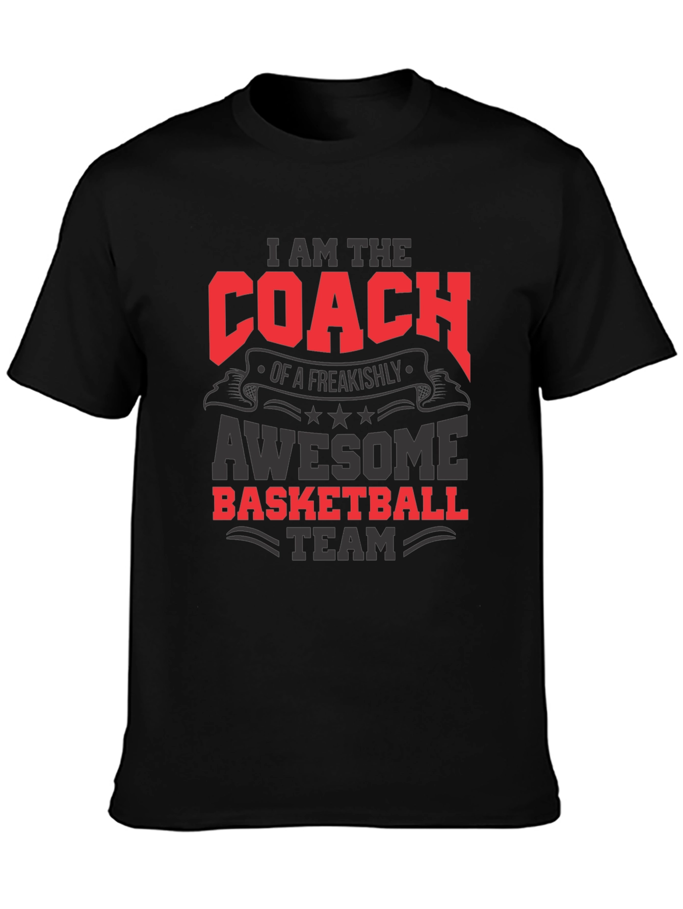Awesome Basketball Coach T-Shirt - Sporty & Stylish