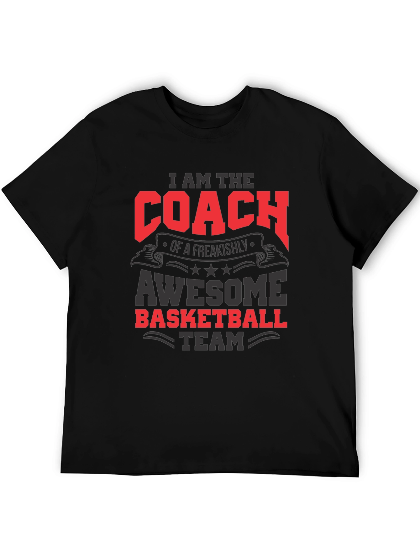 Awesome Basketball Coach T-Shirt - Sporty & Stylish