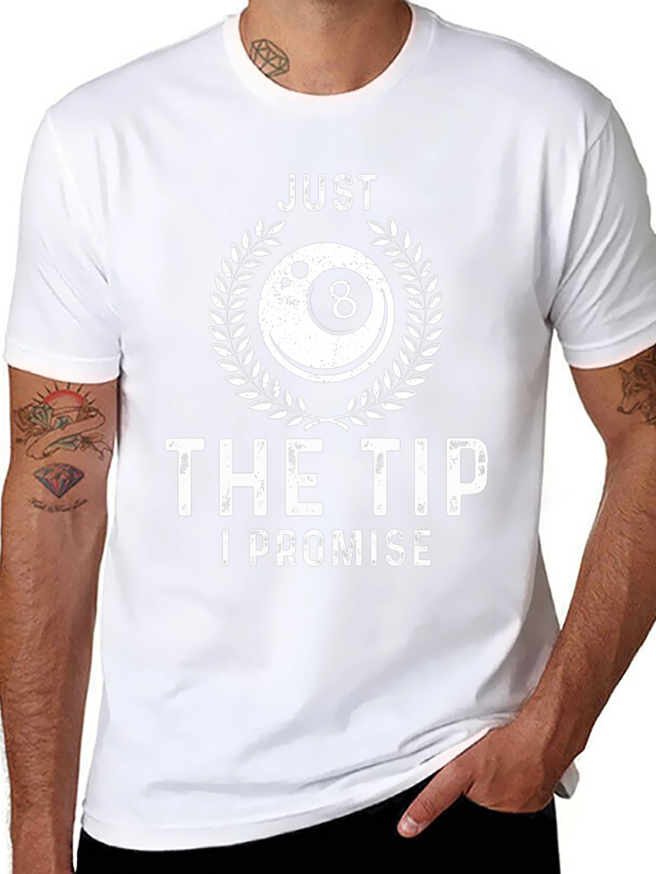 Just The Tip I Promise Billiards T-Shirt