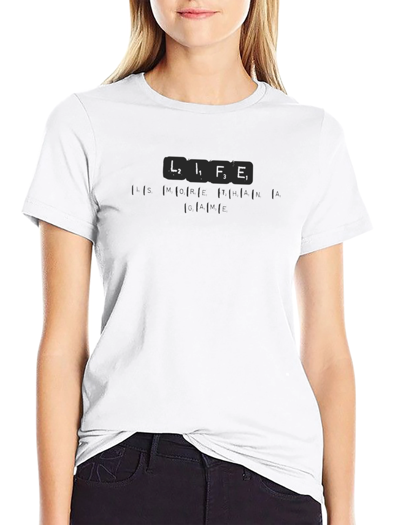 Life is Better Here Black Graphic Tee