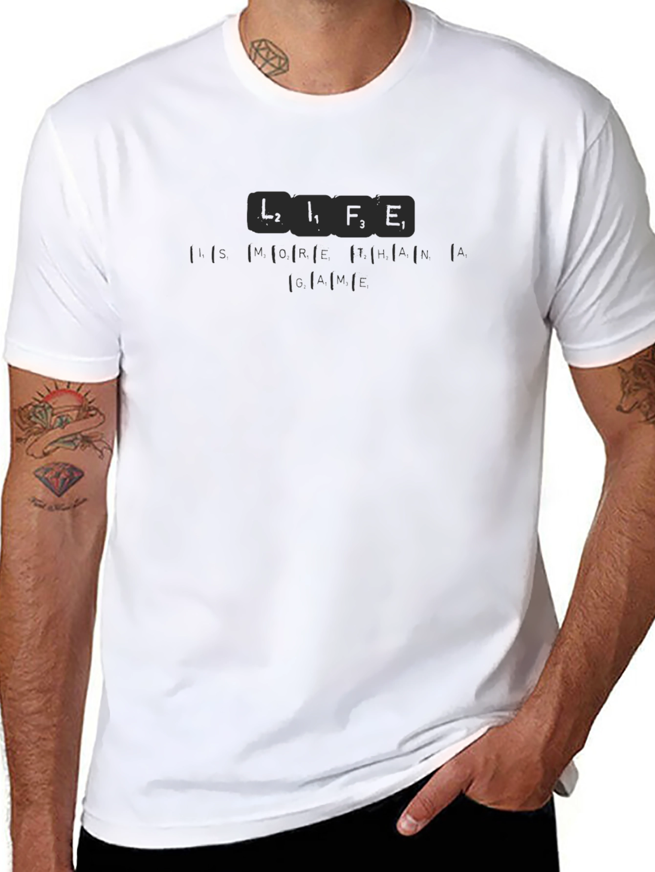 Life is Better Here Black Graphic Tee