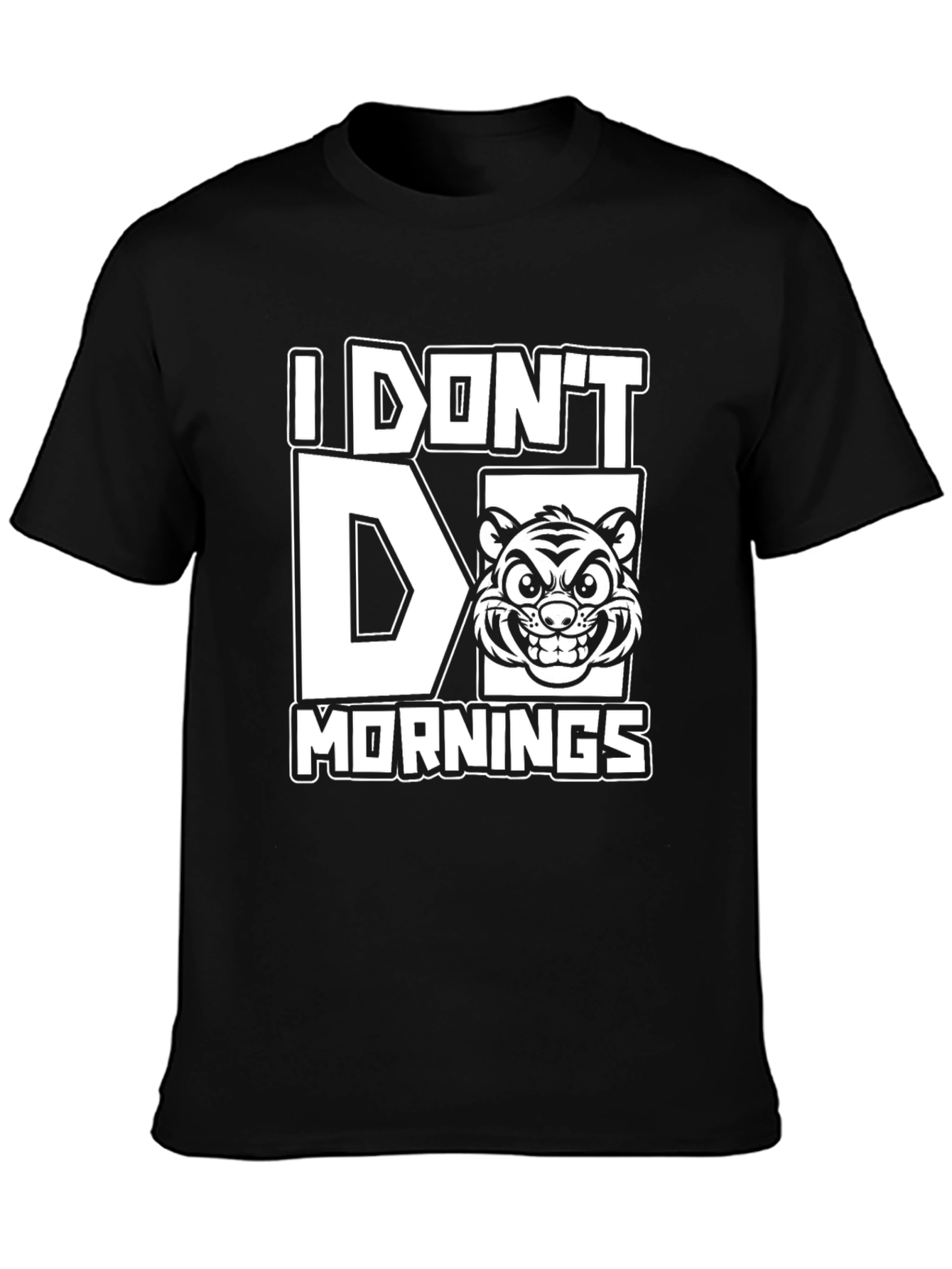 I Dont Do Mornings Graphic T-Shirt