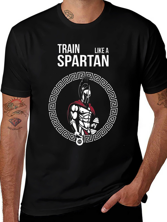 Train Like a Spartan Graphic T-Shirt