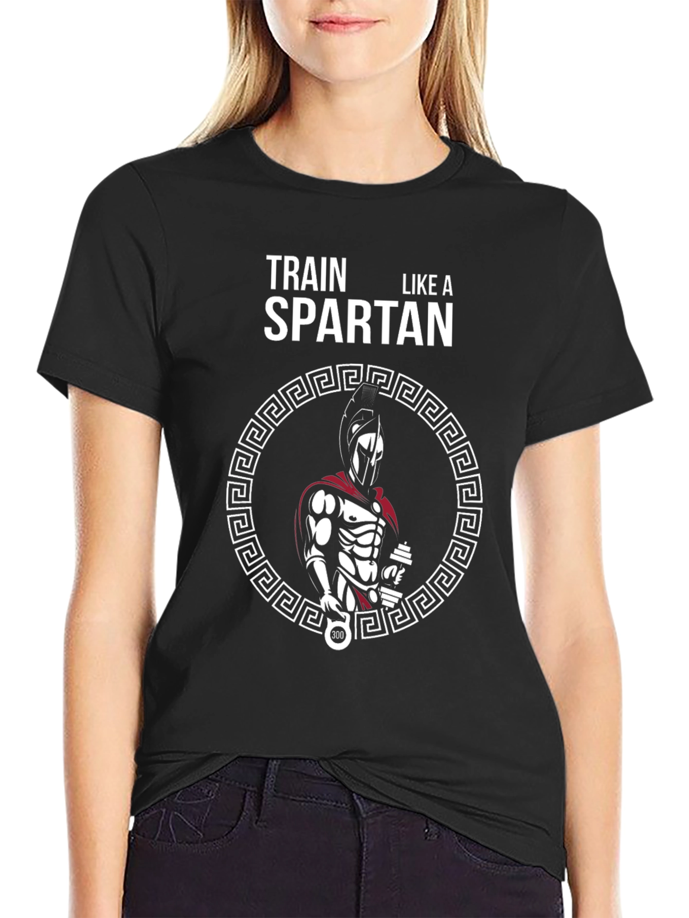 Train Like a Spartan Graphic T-Shirt