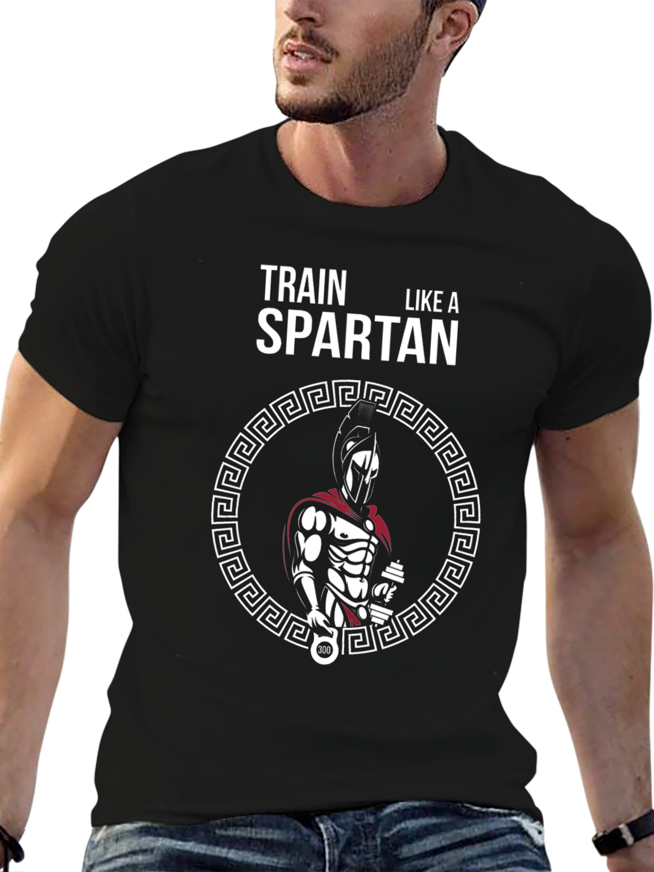 Train Like a Spartan Graphic T-Shirt