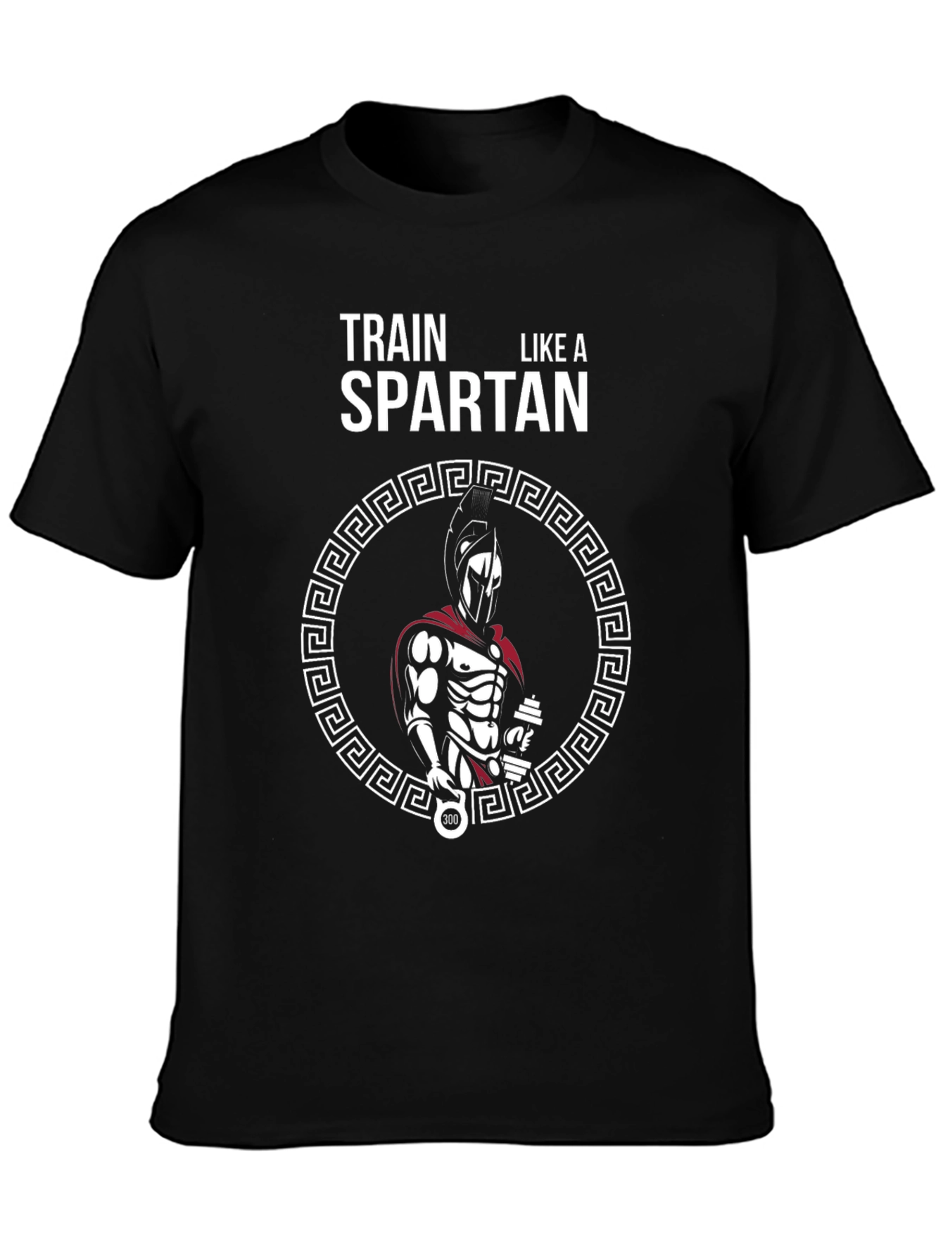 Train Like a Spartan Graphic T-Shirt