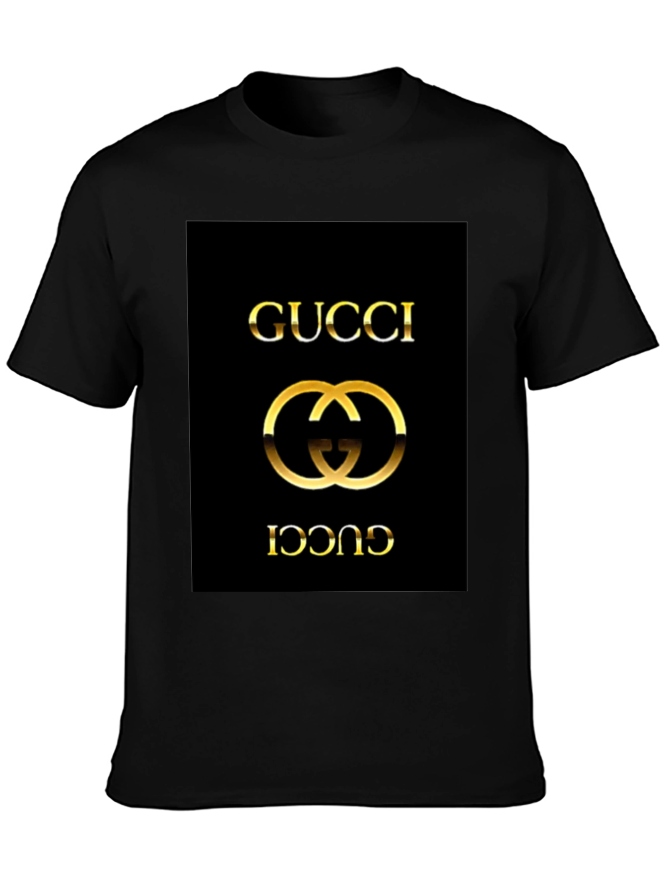 Gucci Graphic Print Black T-Shirt