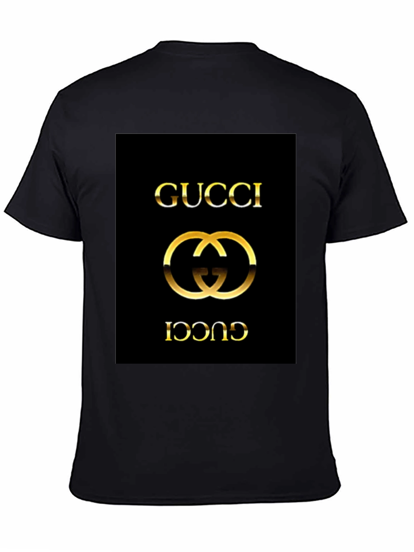 Gucci Graphic Print Black T-Shirt