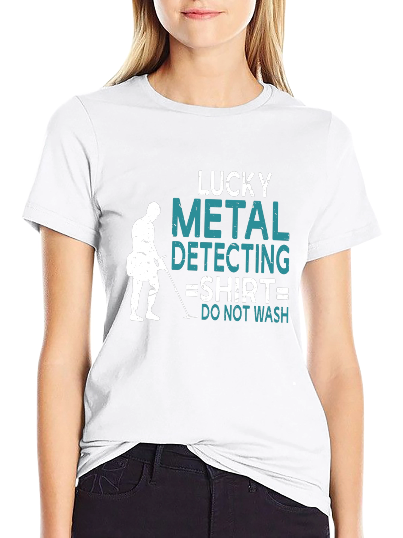 Lucky Metal Detecting T-Shirt - Do Not Wash!
