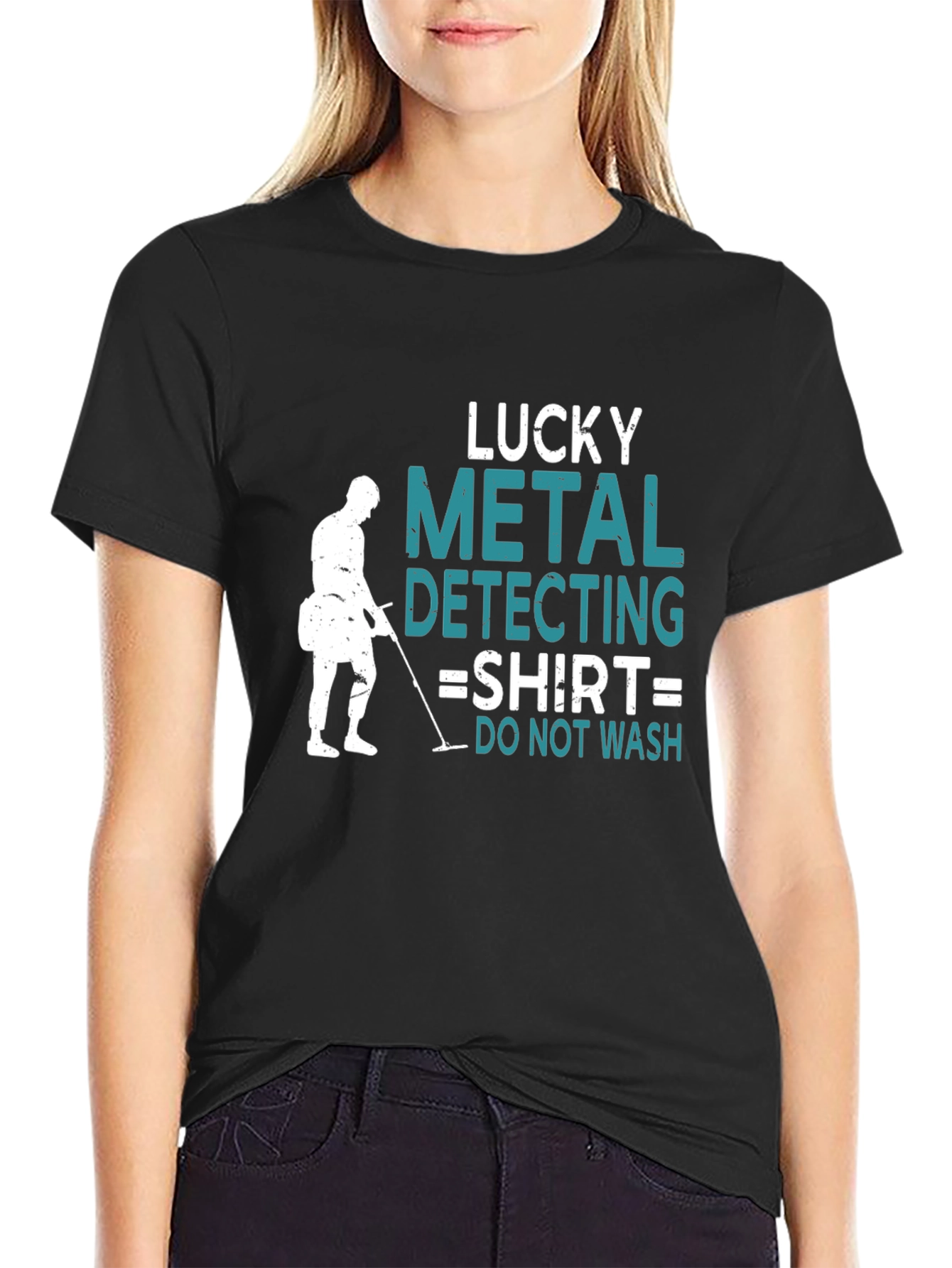 Lucky Metal Detecting T-Shirt - Do Not Wash!